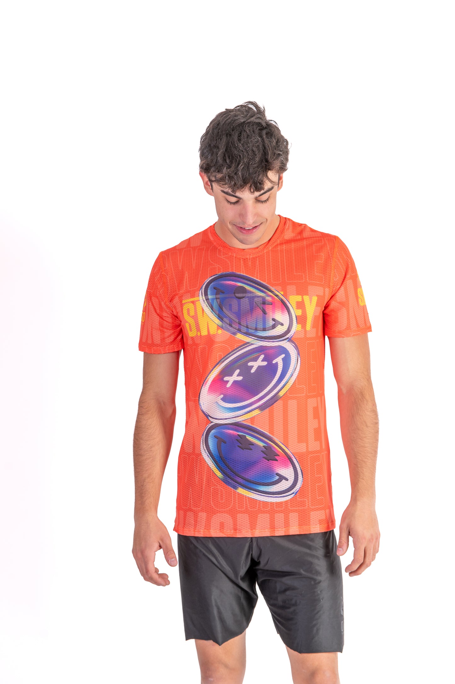 Men's short sleeve t-shirt - S.W.Smiley Sensoral Shimmer