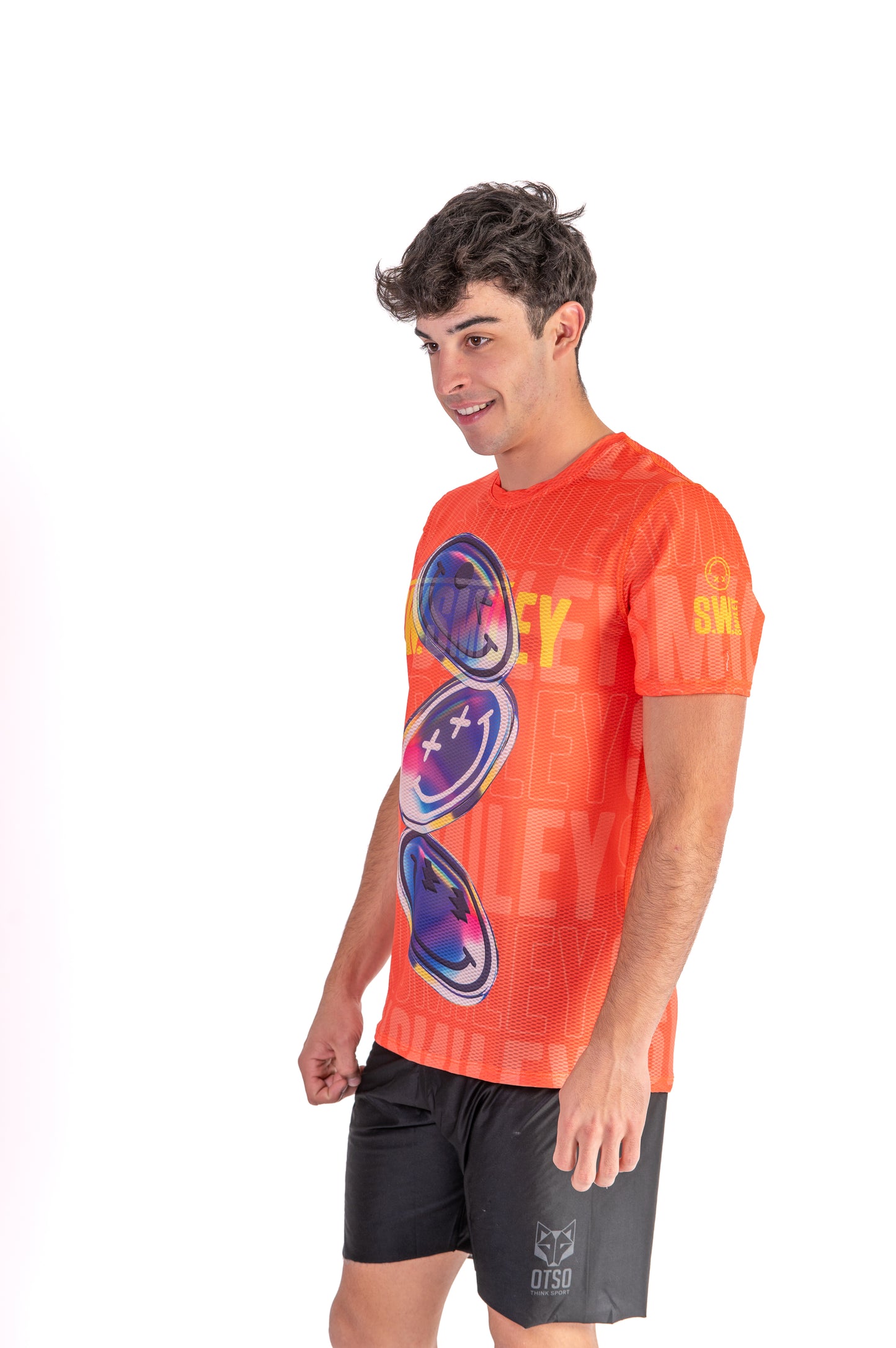 Men's short sleeve t-shirt - S.W.Smiley Sensoral Shimmer