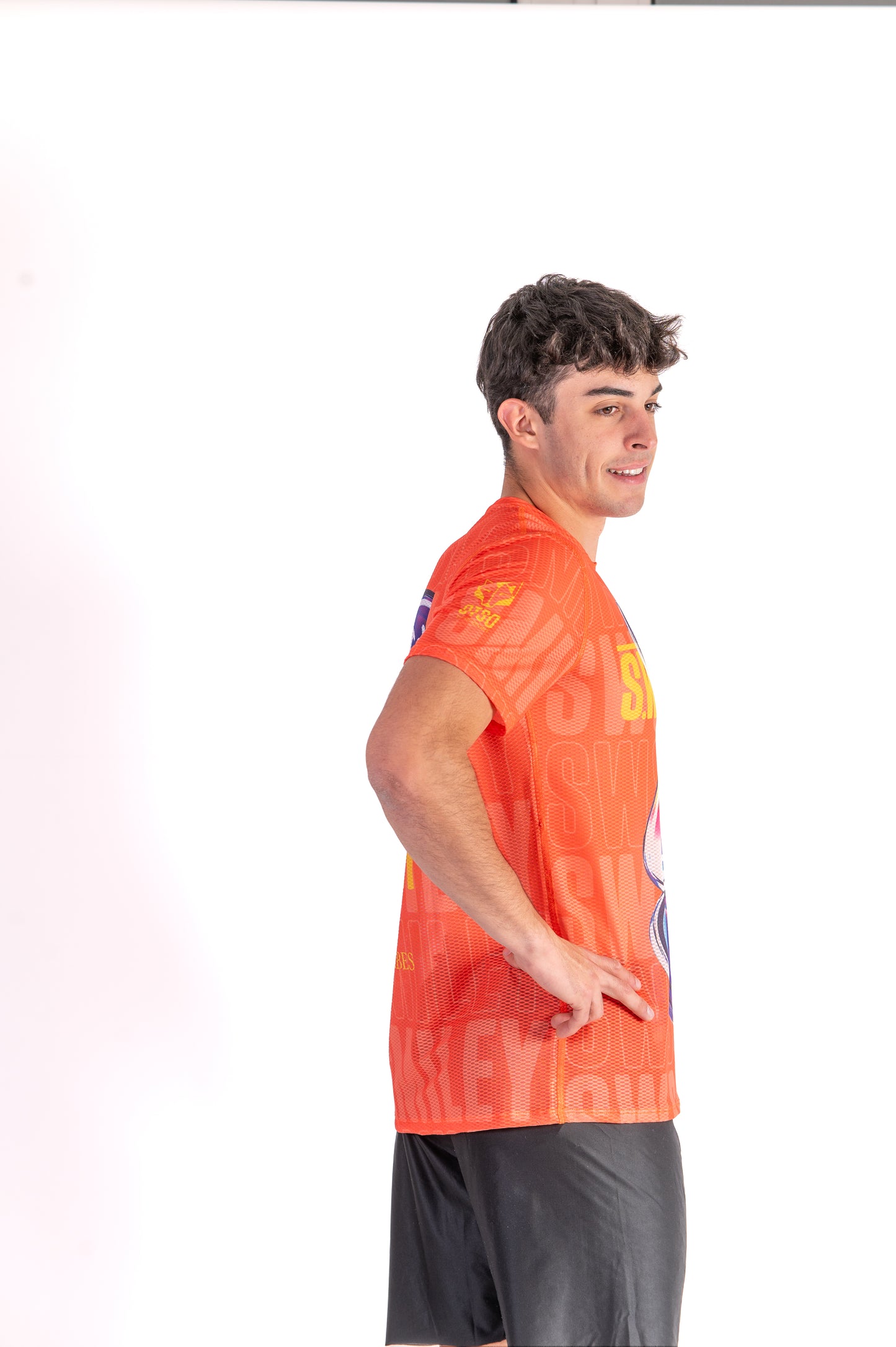 Men's short sleeve t-shirt - S.W.Smiley Sensoral Shimmer