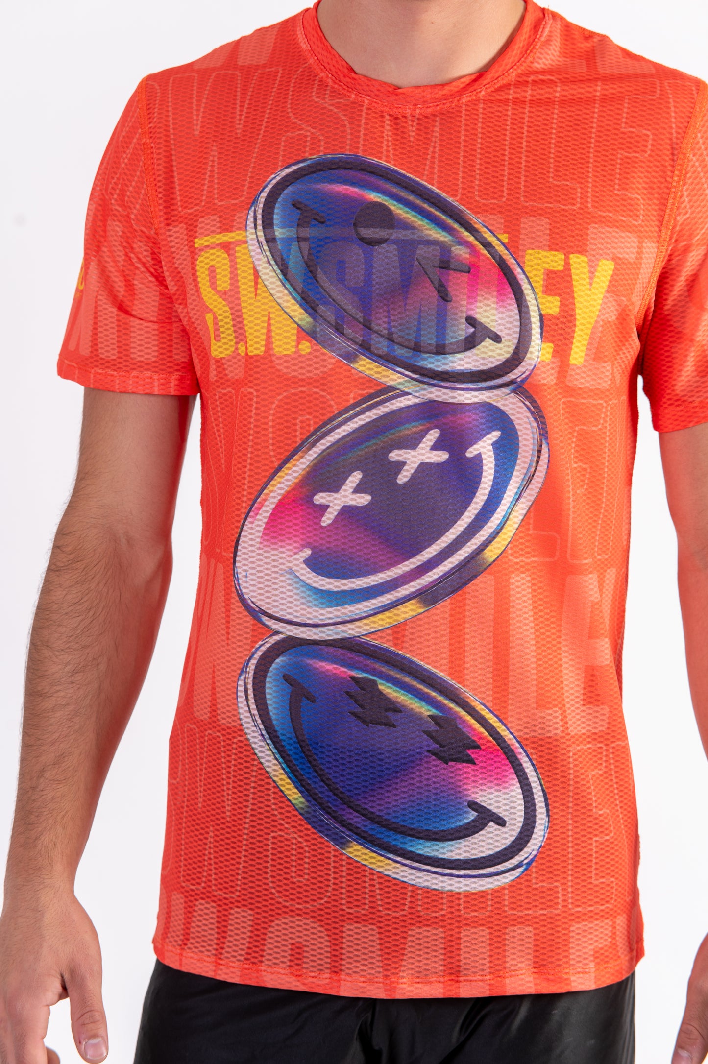 Men's short sleeve t-shirt - S.W.Smiley Sensoral Shimmer