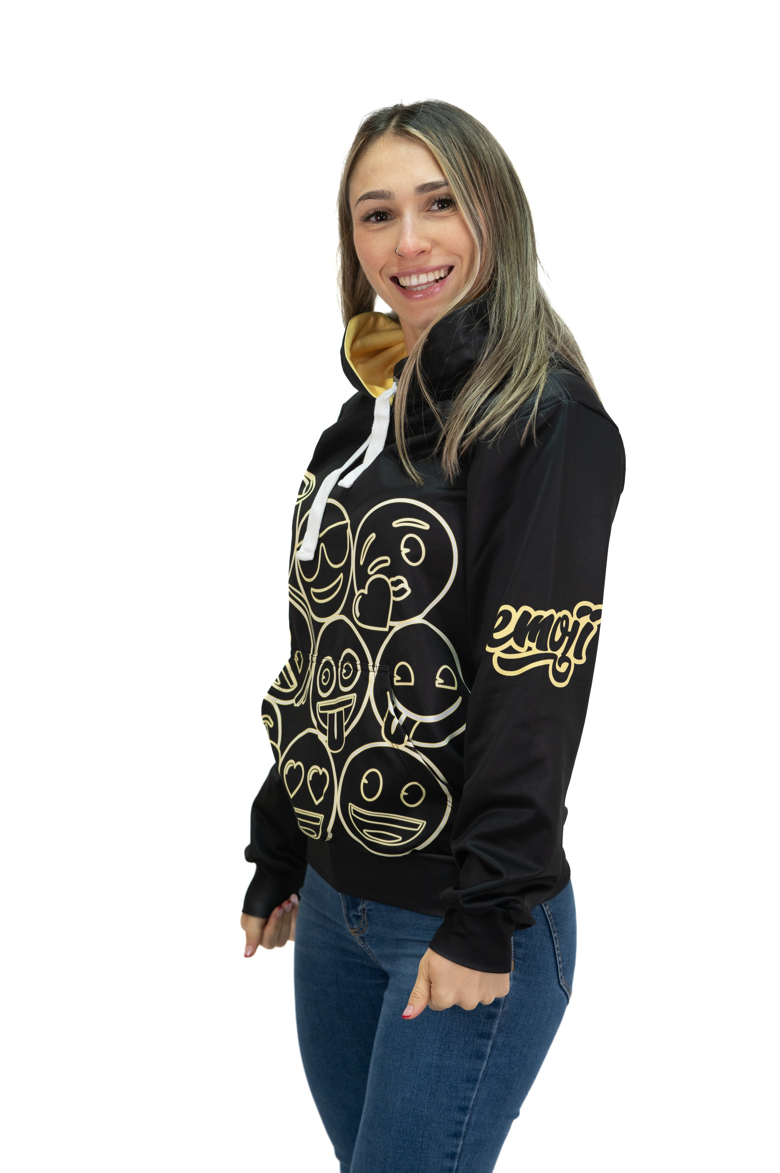 Sweatshirt - Emoji Neon Faces – OTSO S.L.