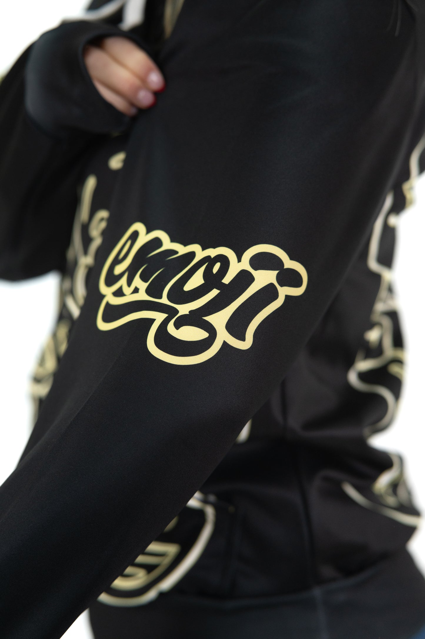 Sweat à capuche - Emoji Neon Faces