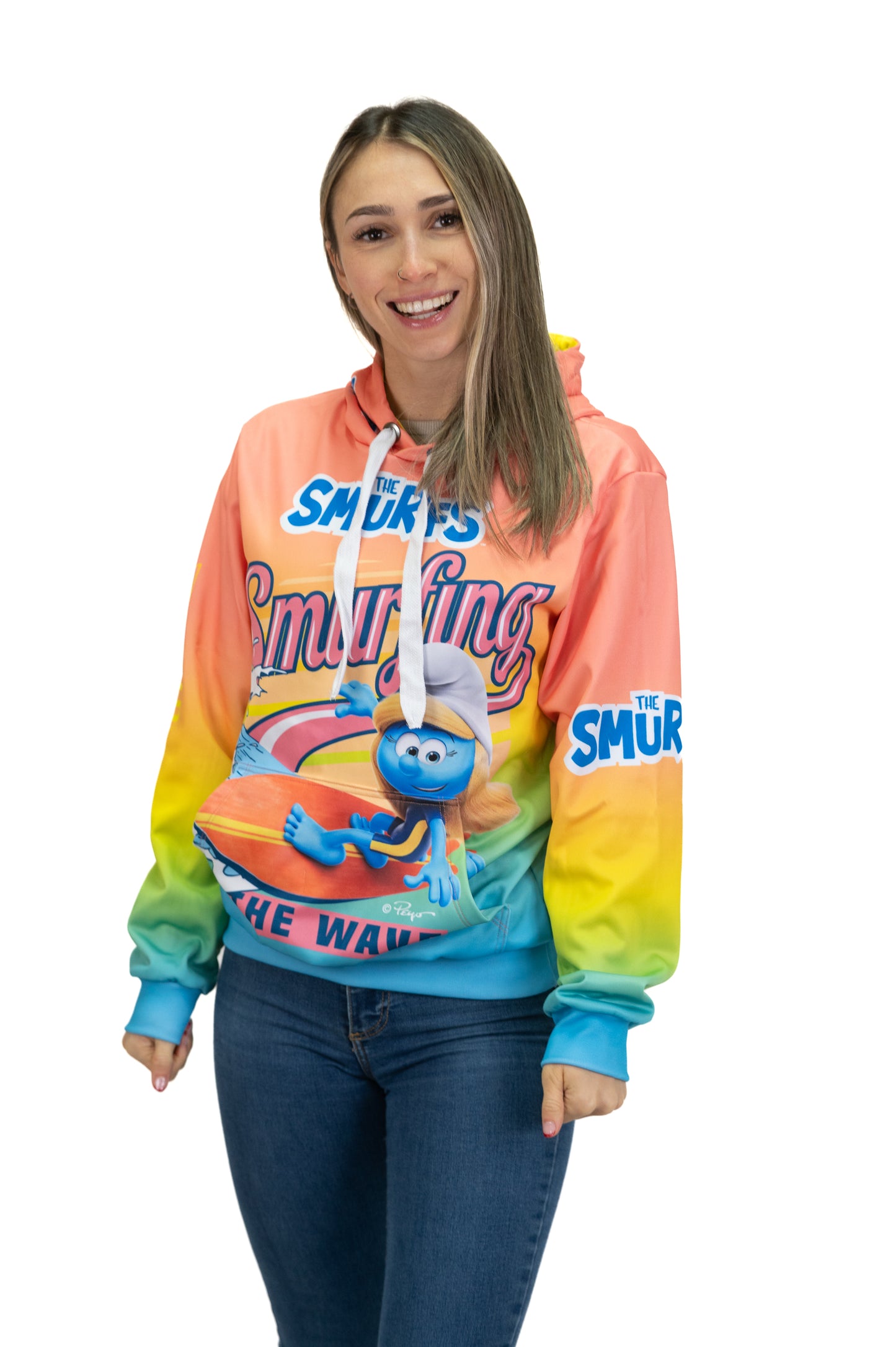 Hoodie - Smurfs Smurfing Women