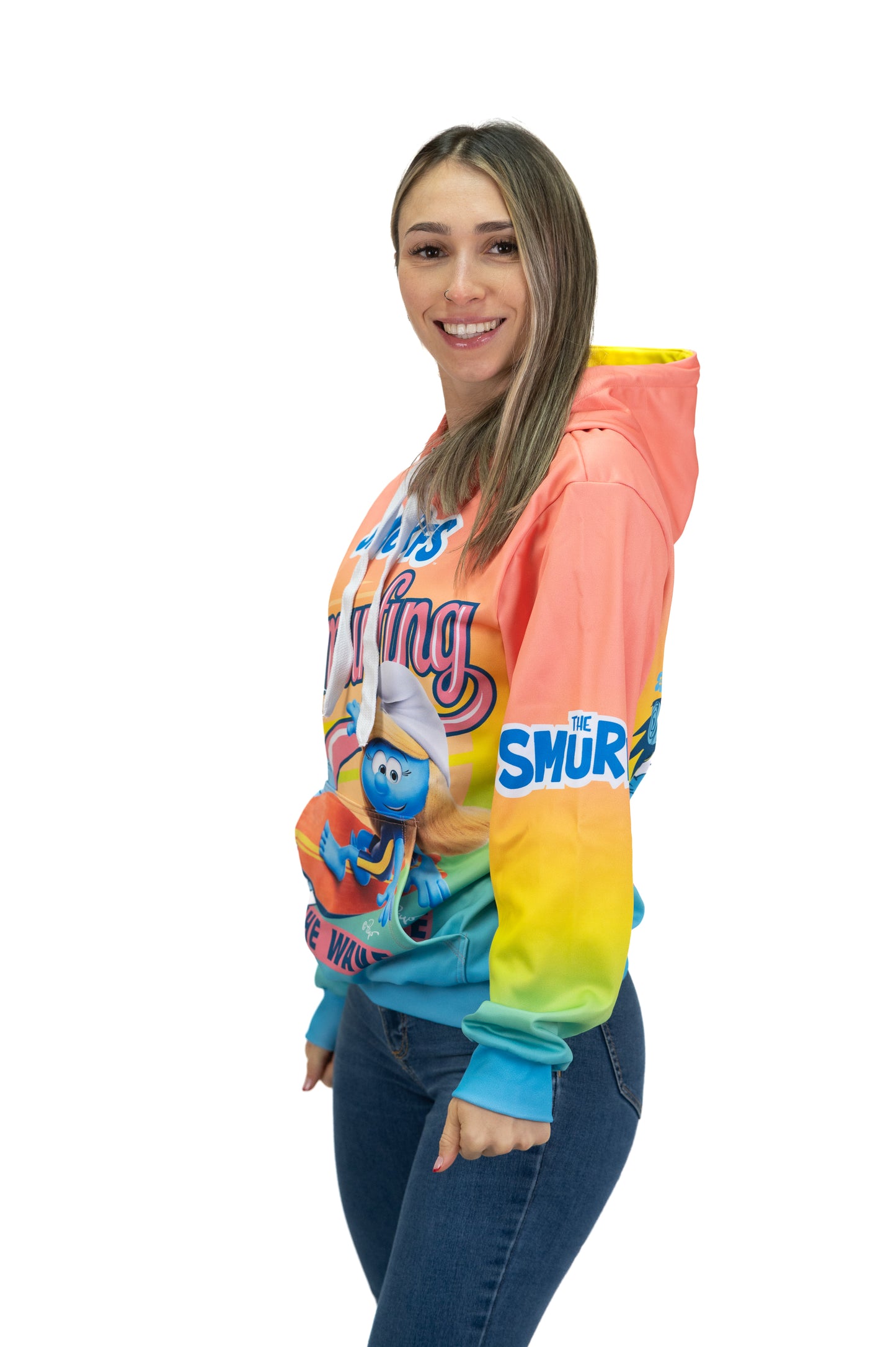 Hoodie - Smurfs Smurfing Women