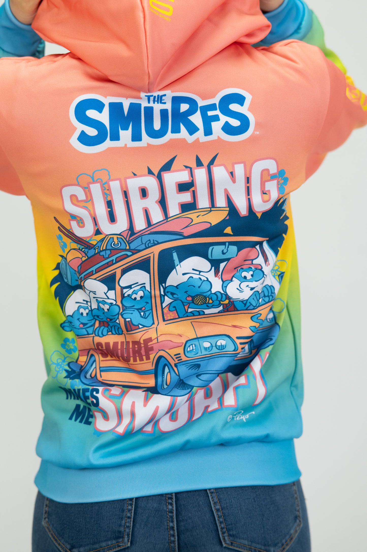 Hoodie - Smurfs Smurfing Women