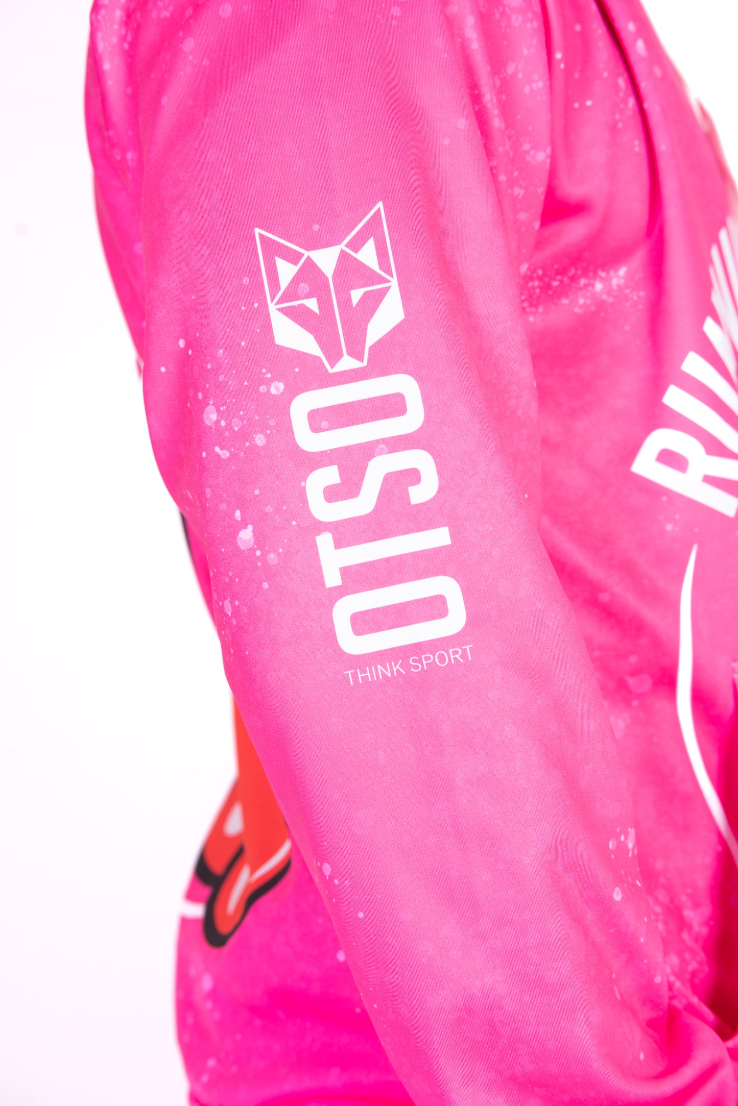 Hoodie - Running Stones Pink