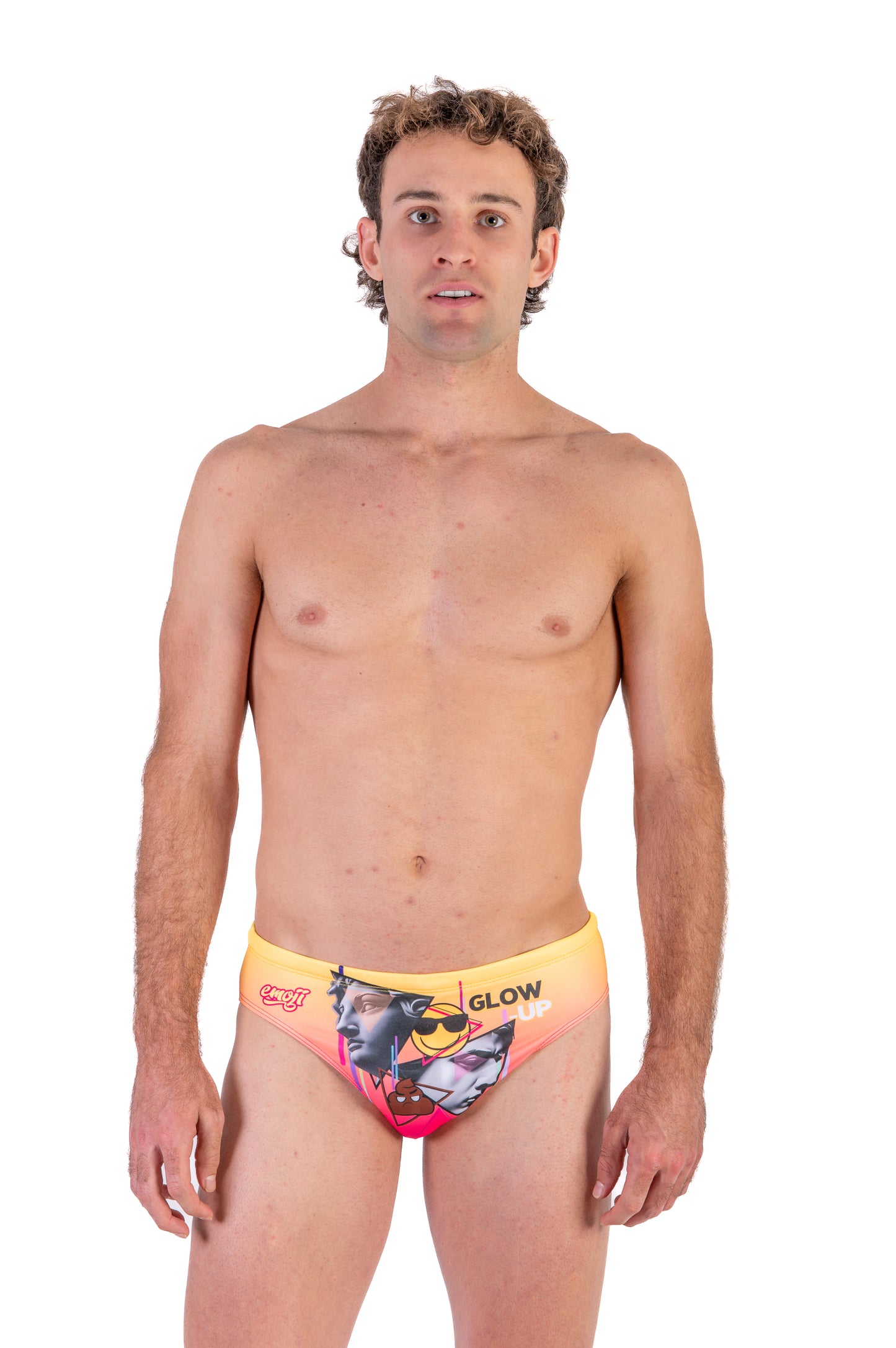 Cuecas de banho masculinas - Emoji Glow-Up