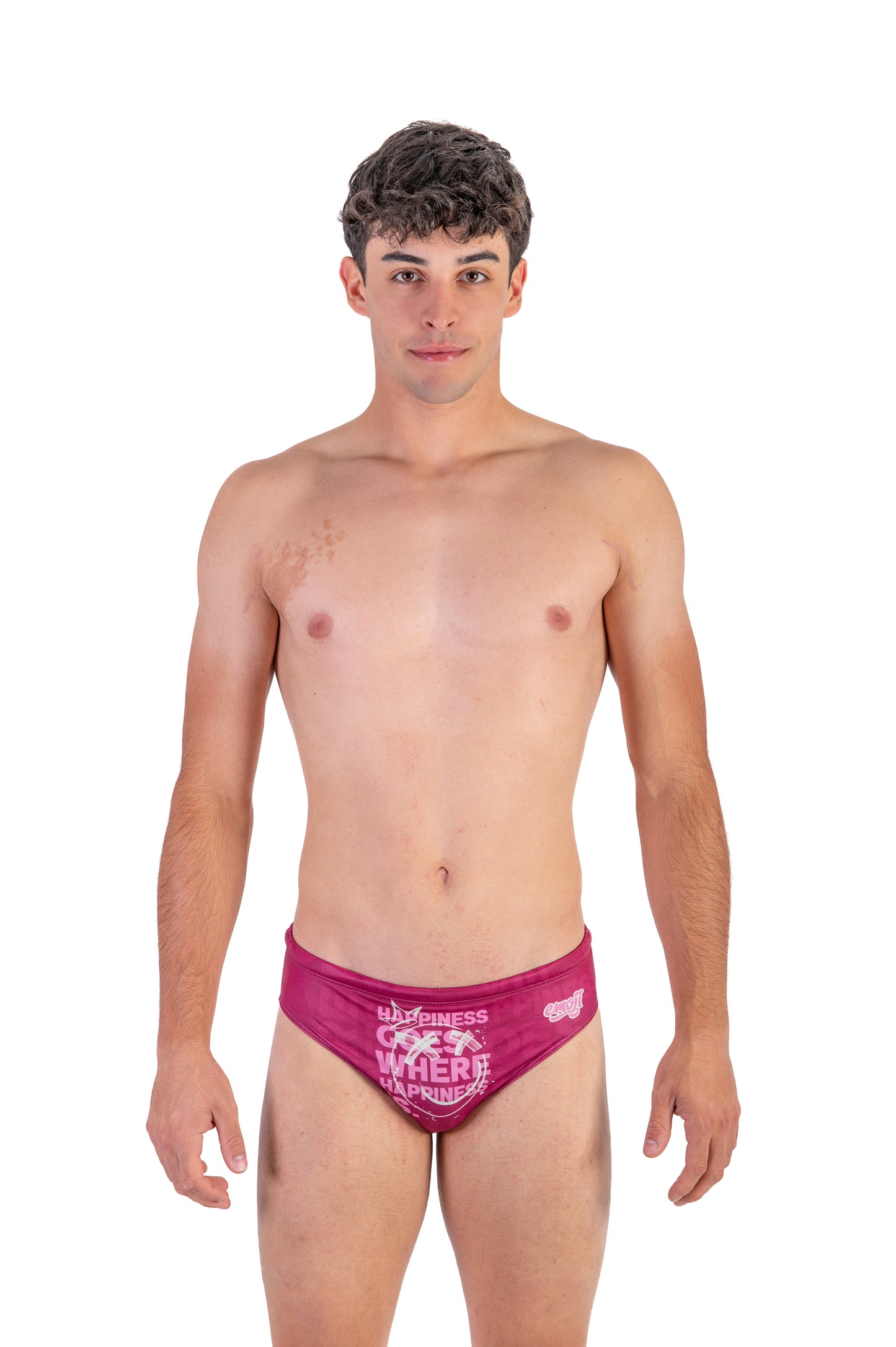 Slip de bain homme - Emoji Happiness