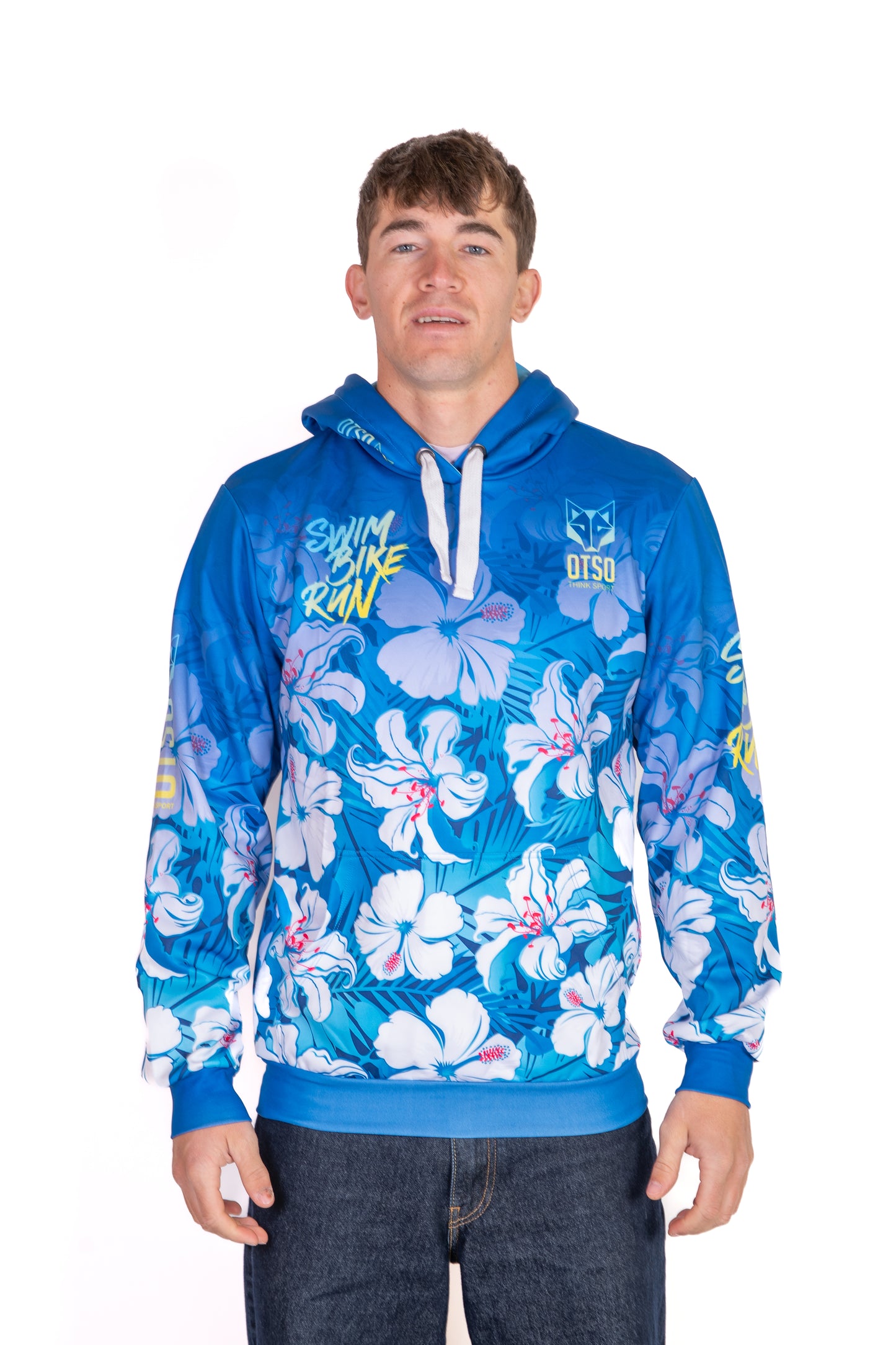 Dessuadora - Swim Bike Run Flower