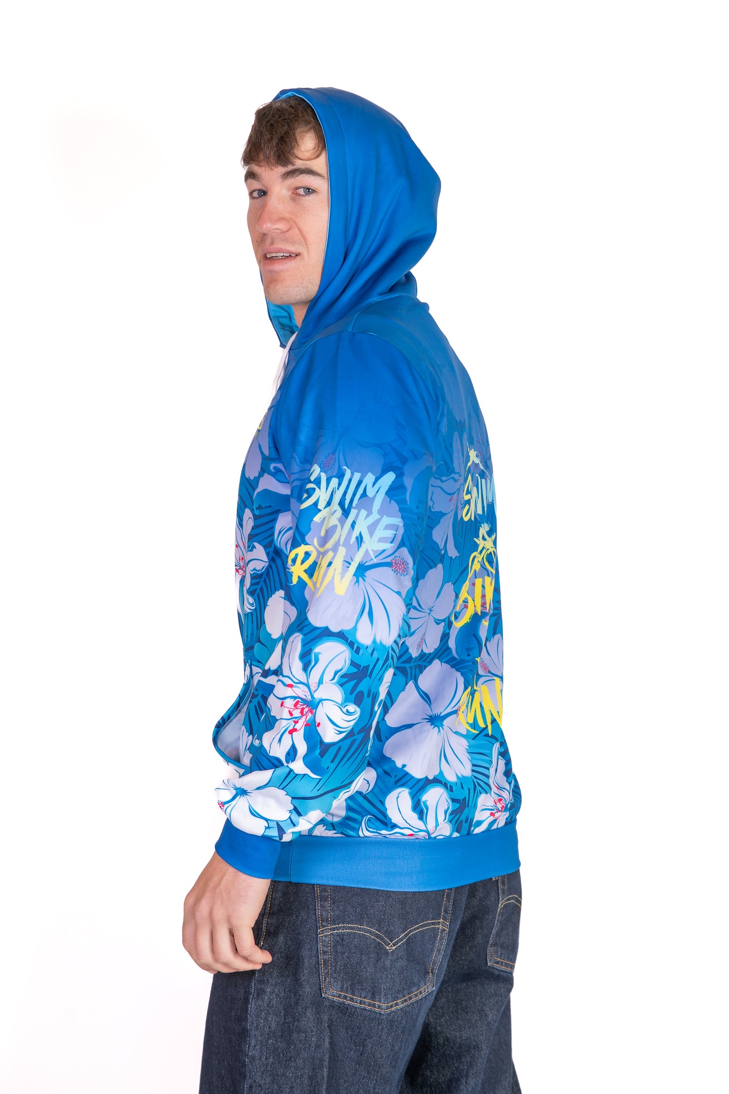 Dessuadora - Swim Bike Run Flower