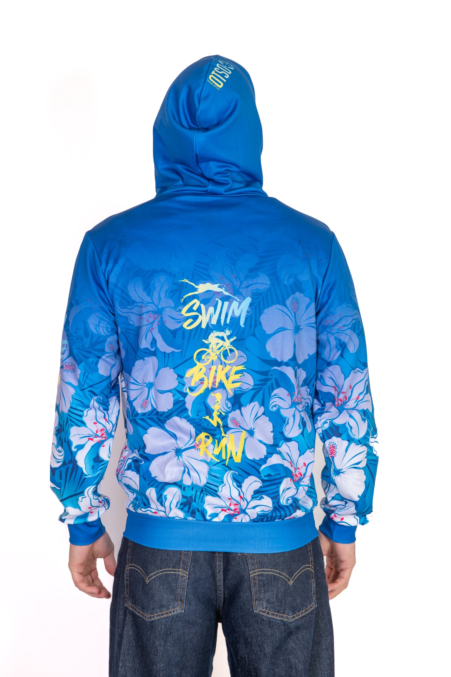 Dessuadora - Swim Bike Run Flower