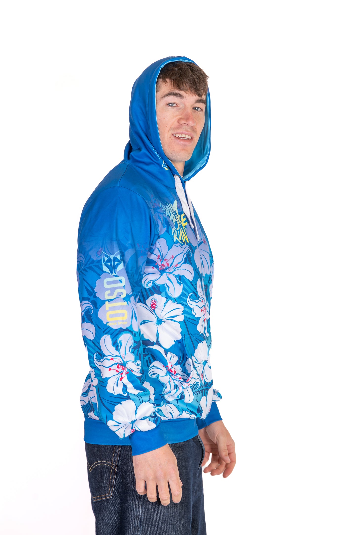 Dessuadora - Swim Bike Run Flower