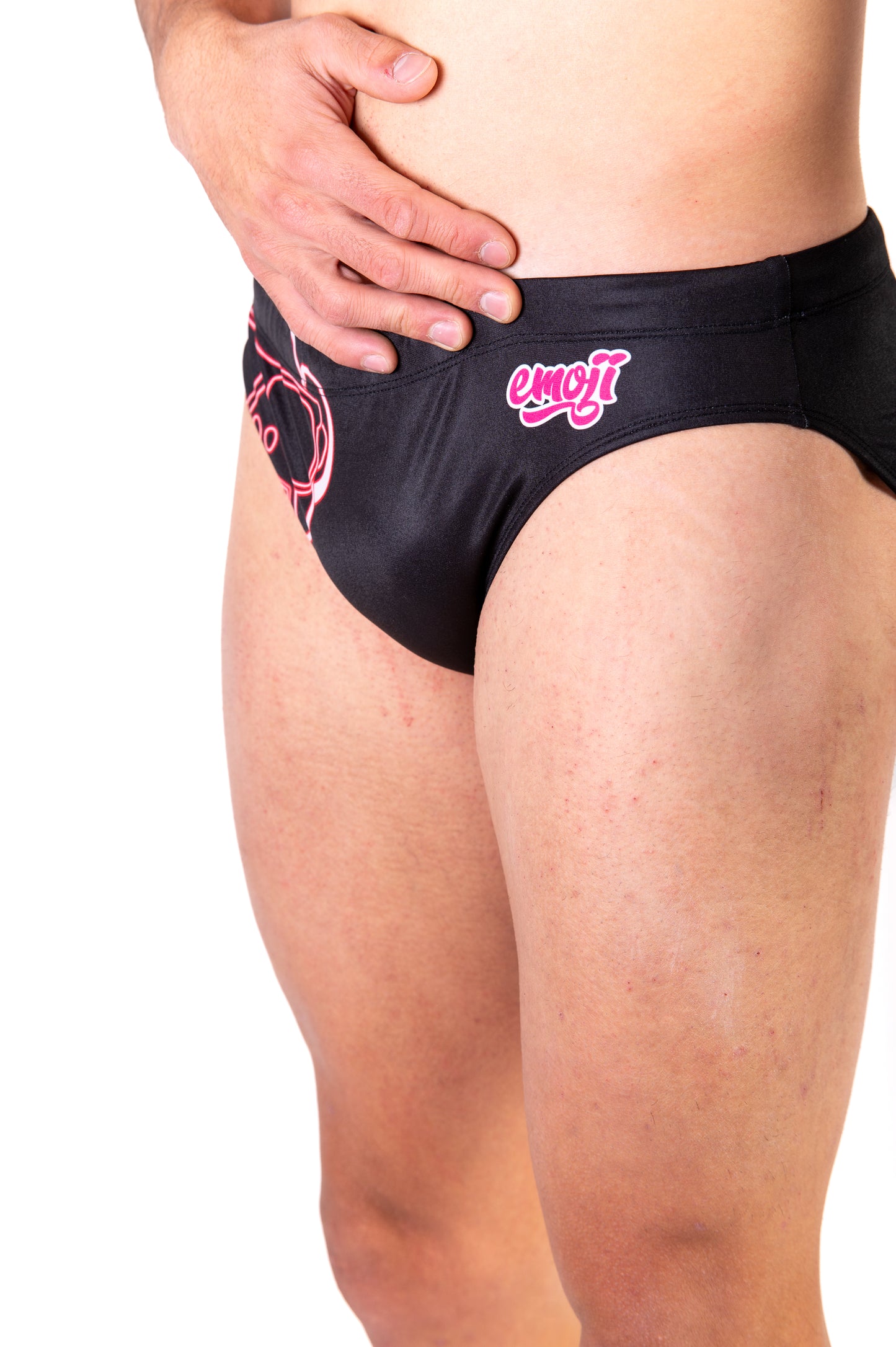 Cuecas de banho masculinas - Emoji Monkey Neon