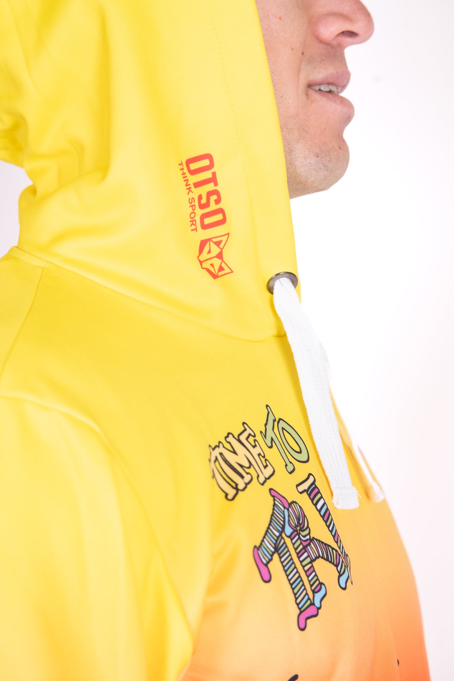 Hoodie - Time to tri Man Bike