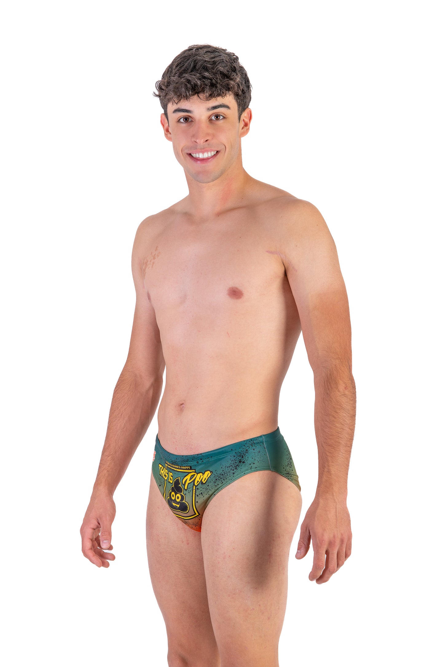 Cuecas de banho masculinas - Emoji Be like Poo