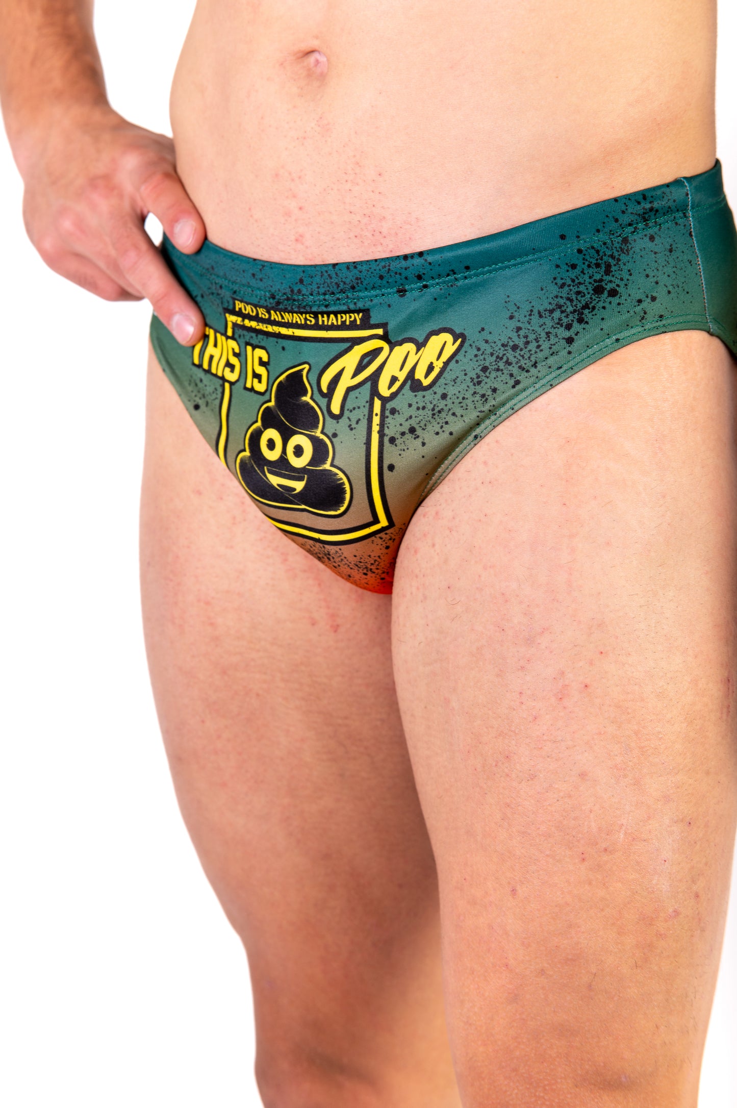 Cuecas de banho masculinas - Emoji Be like Poo