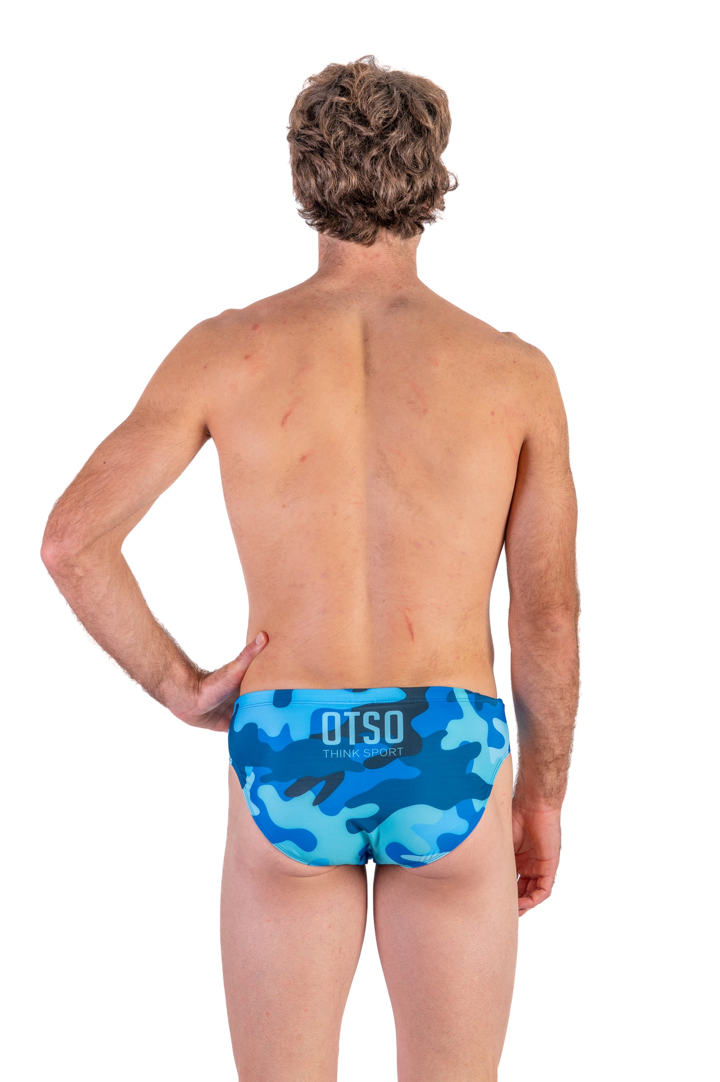 Costumi slip uomo - Blue Camo