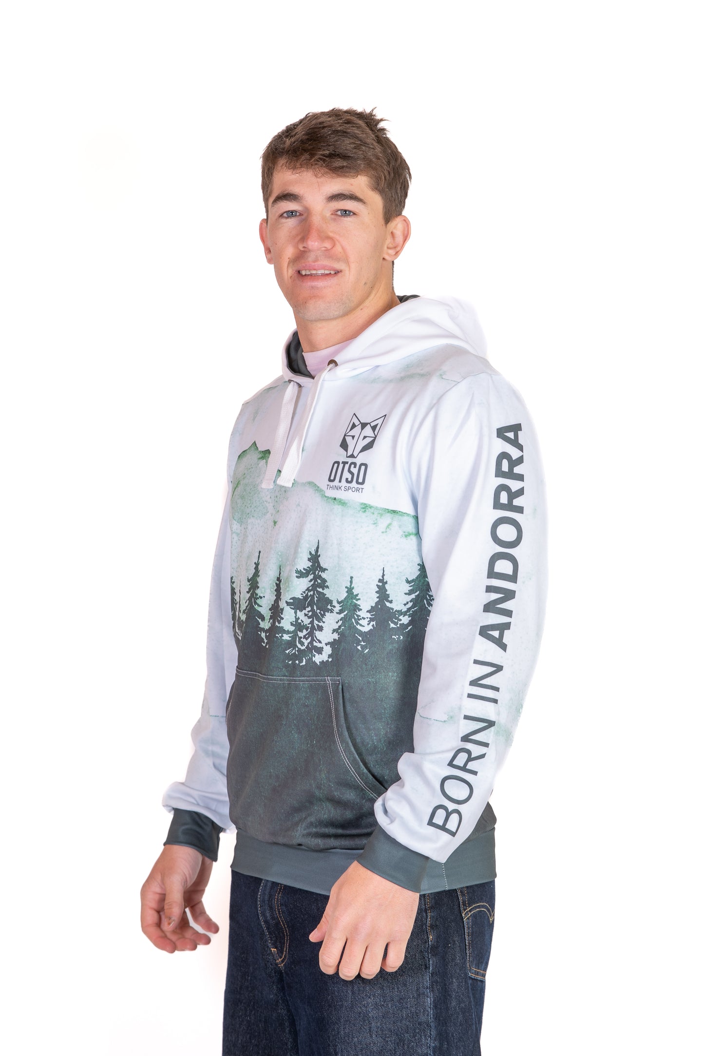 Hoodie - Green Forest