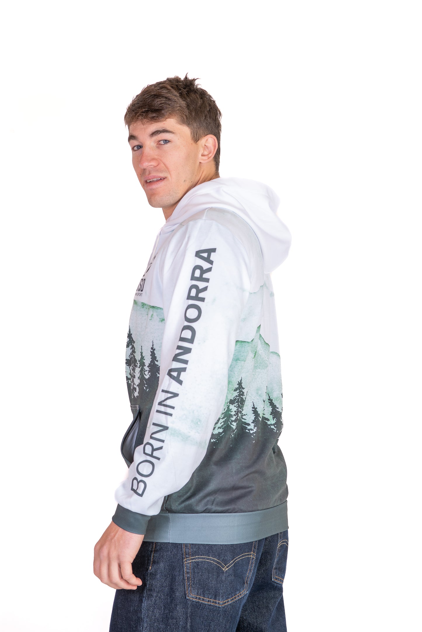 Hoodie - Green Forest