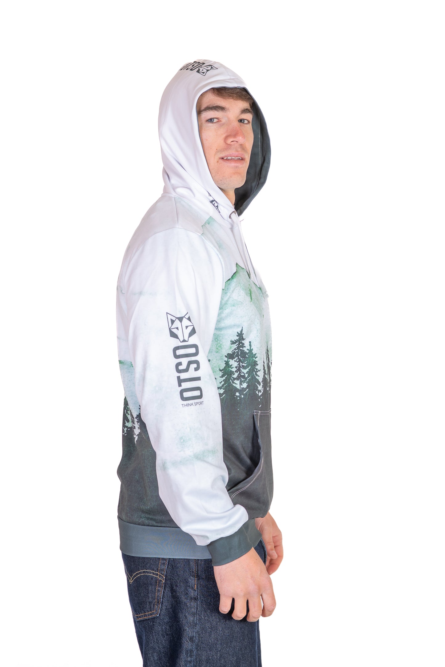 Hoodie - Green Forest