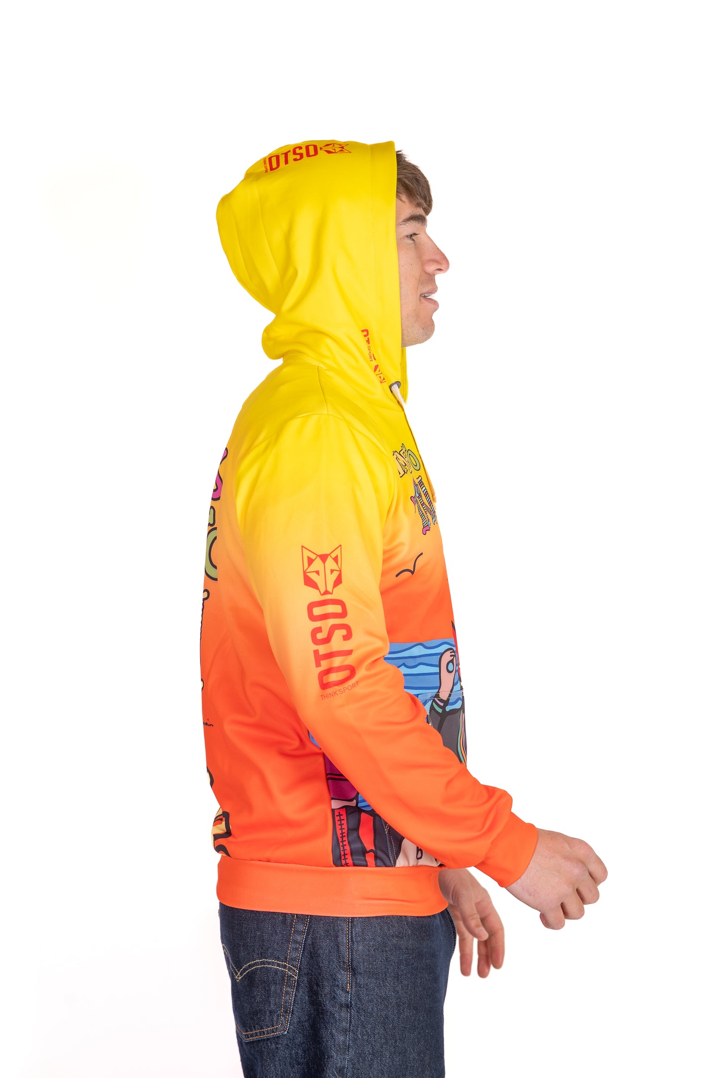 Hoodie - Time to tri Man Swim