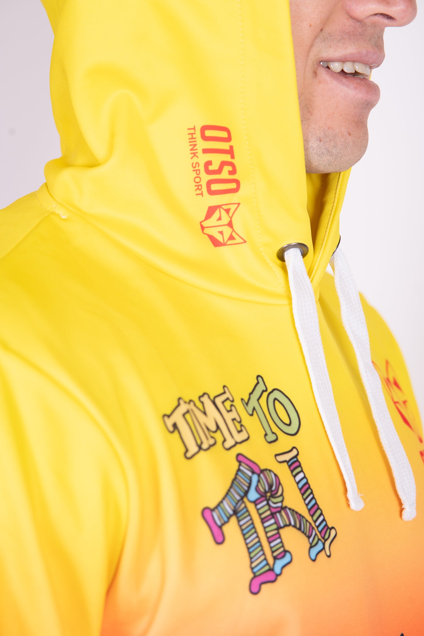 Hoodie - Time to tri Man Swim