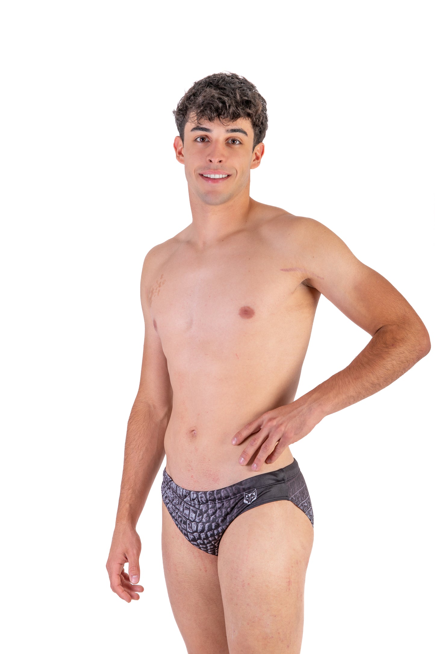 Costumi slip uomo - Black Snake