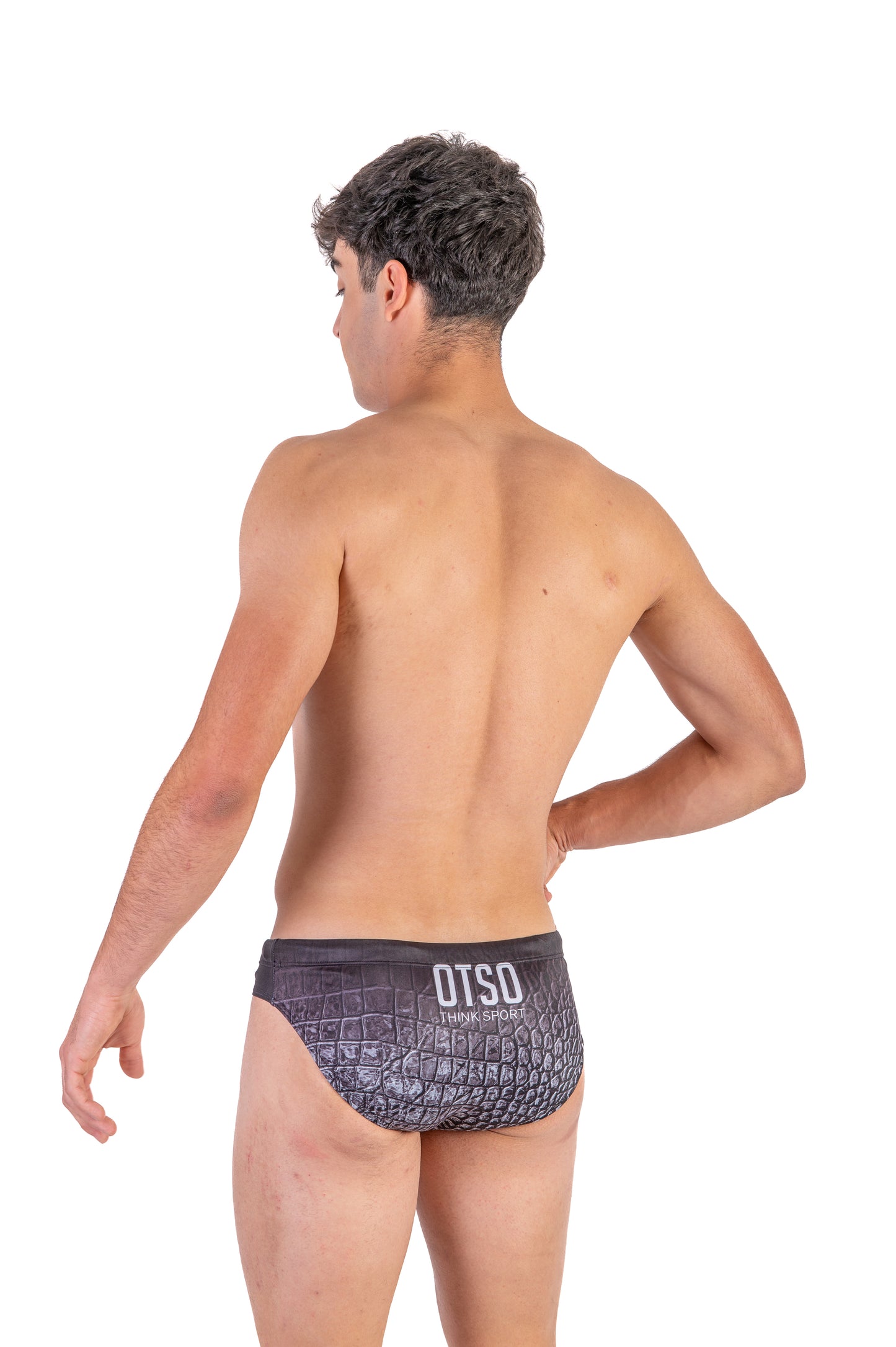 Costumi slip uomo - Black Snake