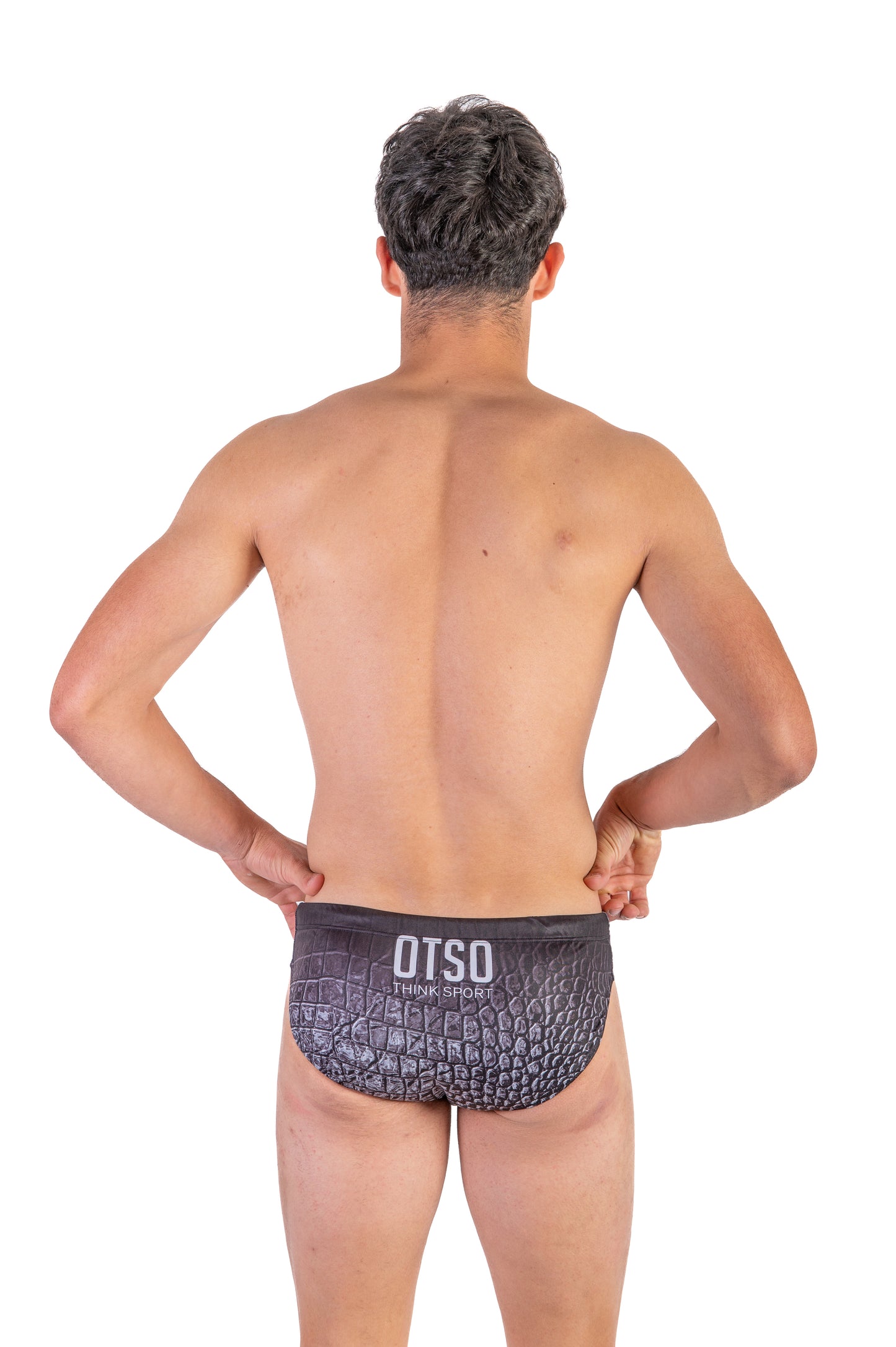 Costumi slip uomo - Black Snake