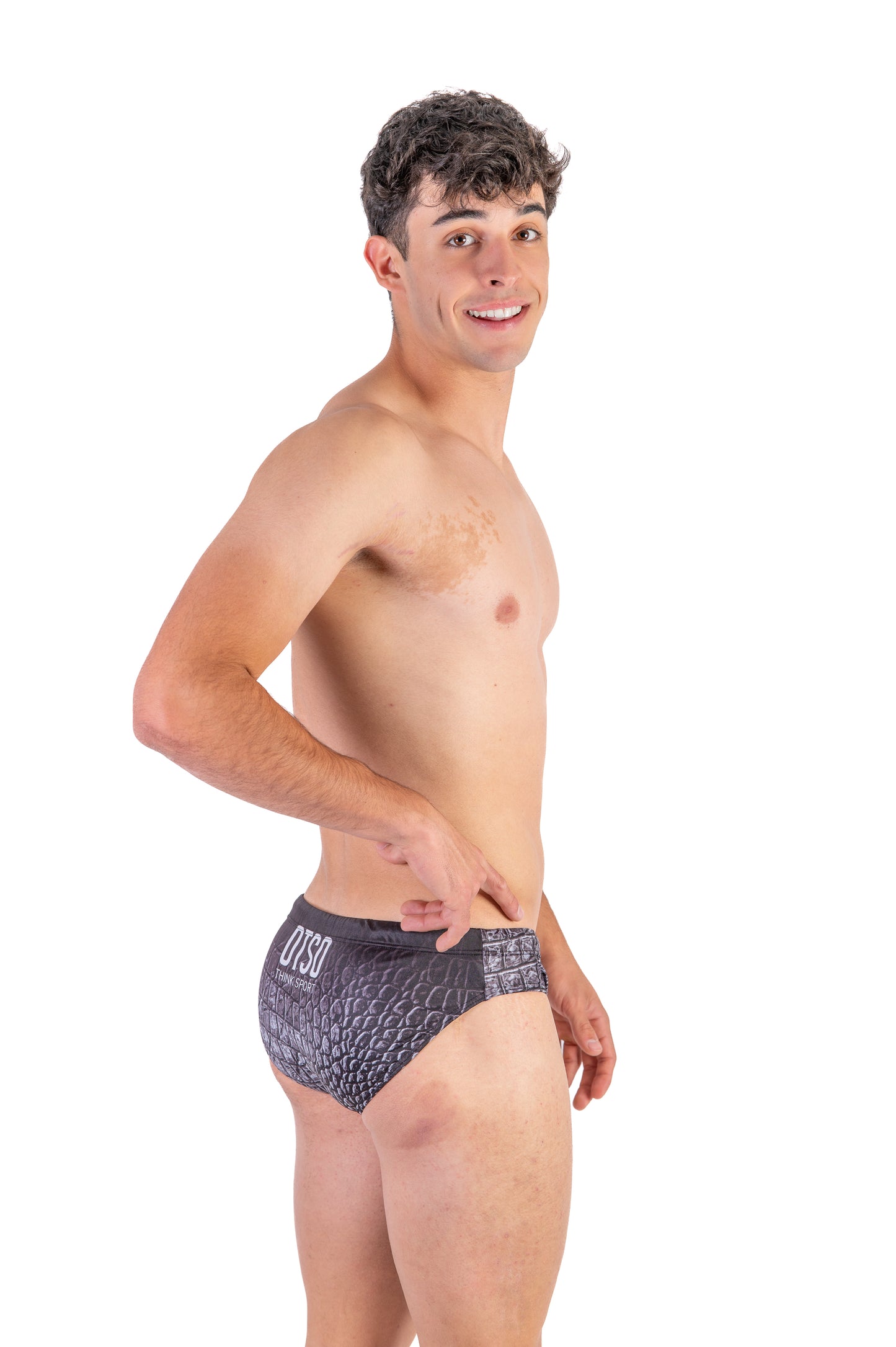 Costumi slip uomo - Black Snake