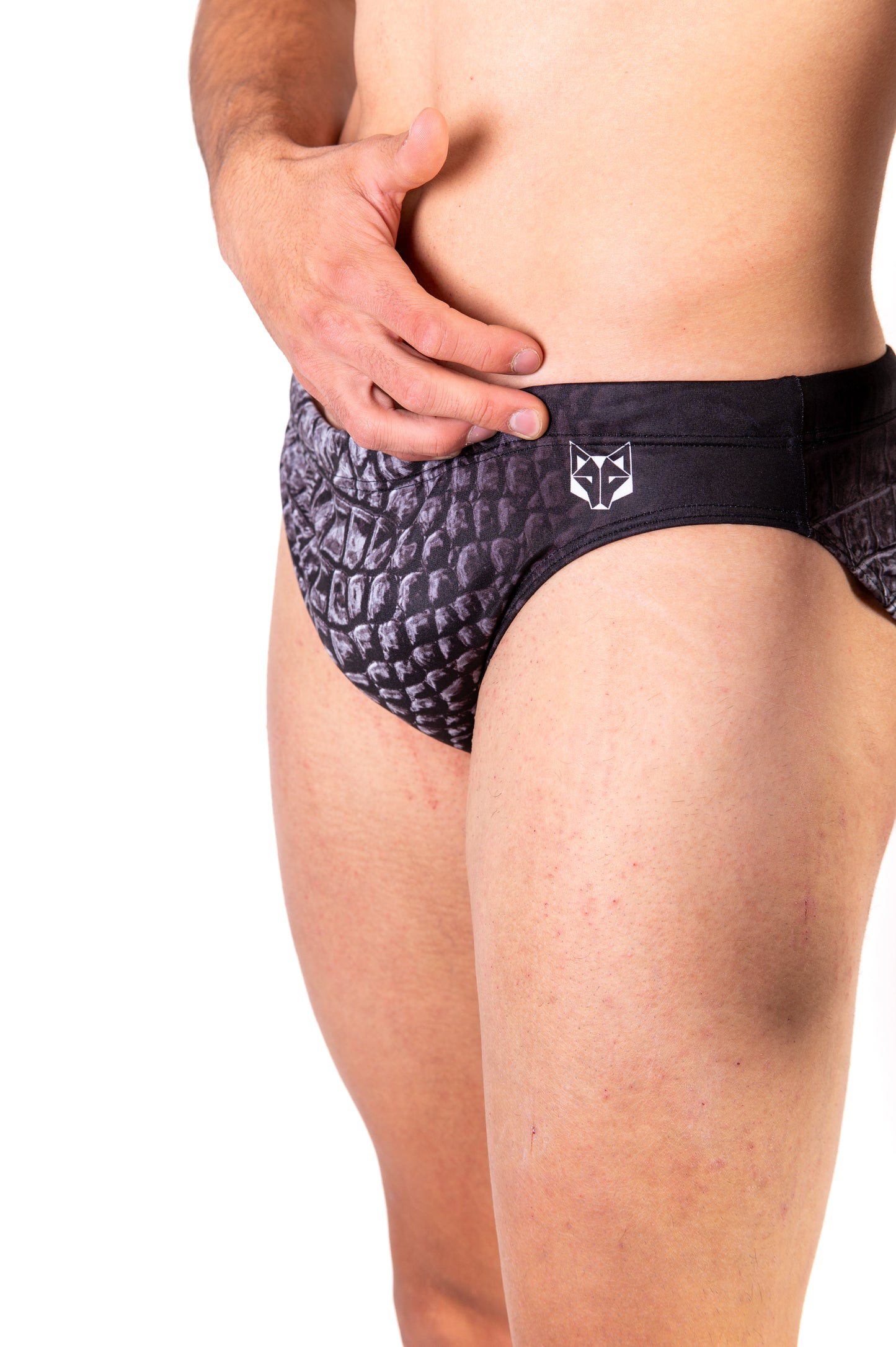 Costumi slip uomo - Black Snake