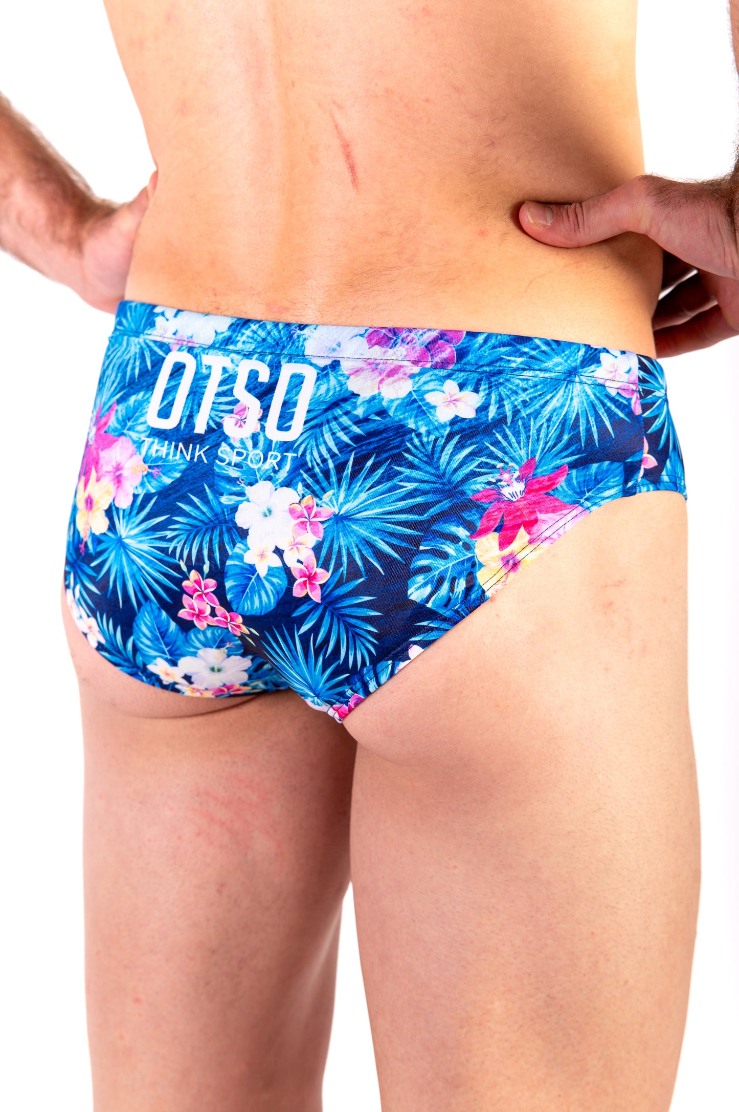 Slip da bagno da uomo - Swim Bike Run Wave