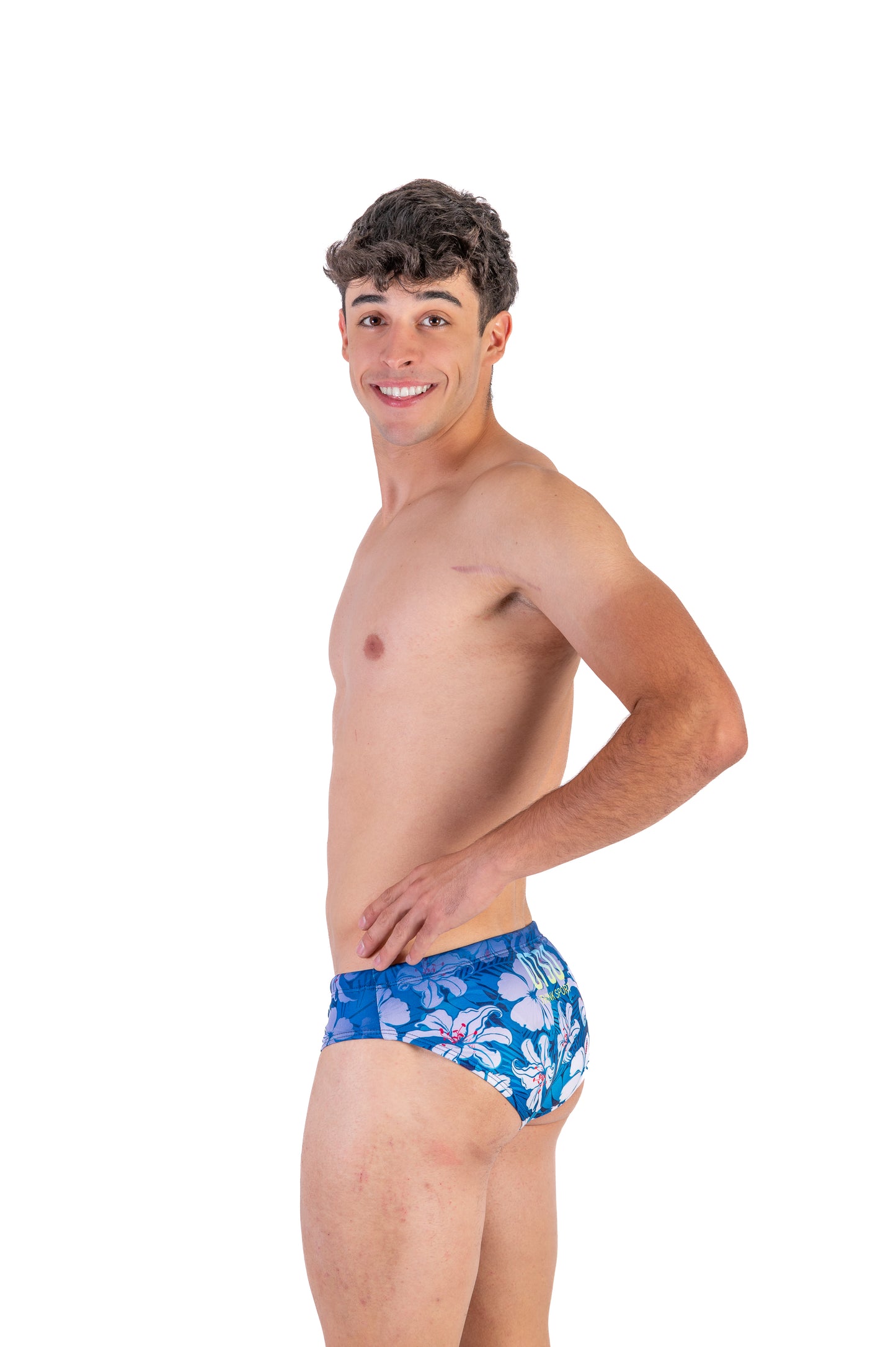 Bañador slip hombre - Swim Bike Run Flower