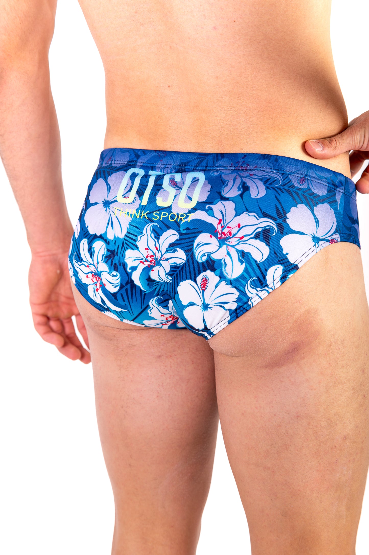 Bañador slip hombre - Swim Bike Run Flower