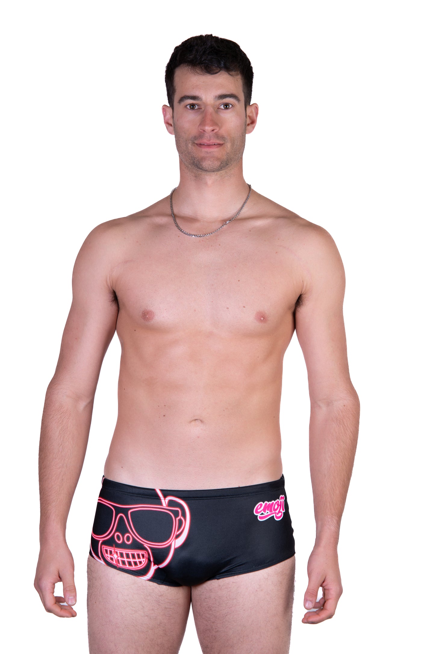 Costumi trunk uomo - Emoji Monkey Neon