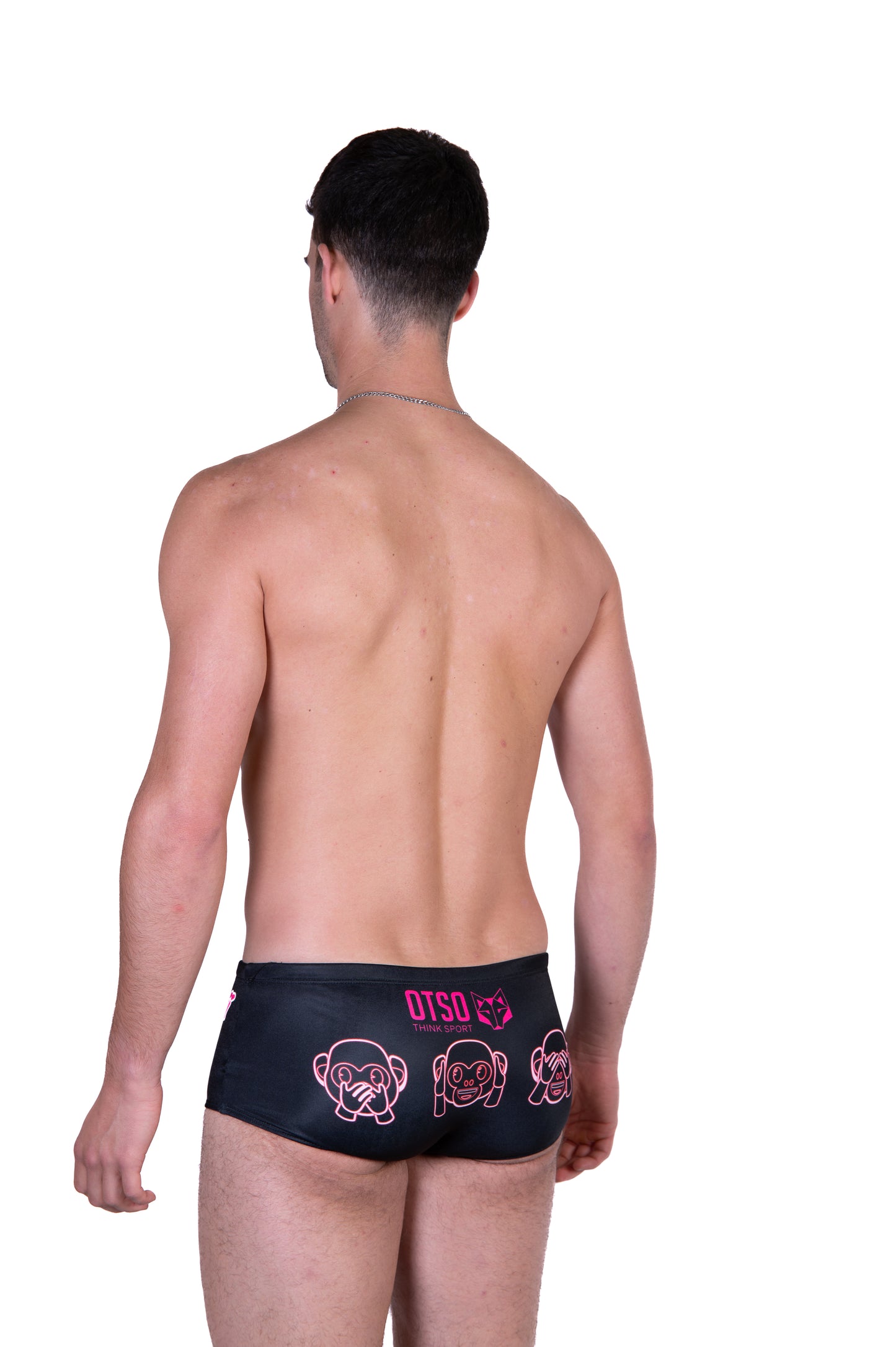 Costumi trunk uomo - Emoji Monkey Neon