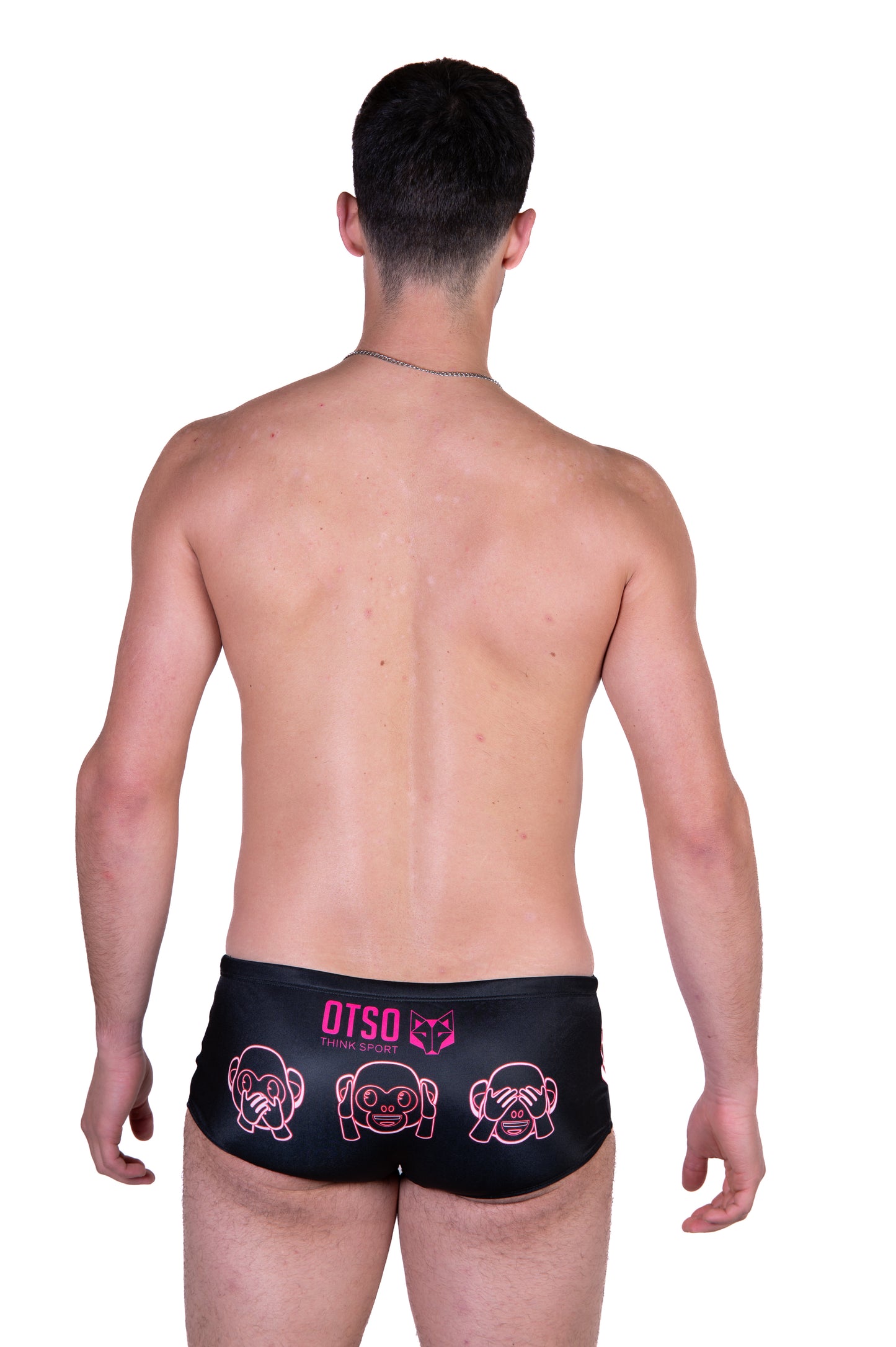 Costumi trunk uomo - Emoji Monkey Neon