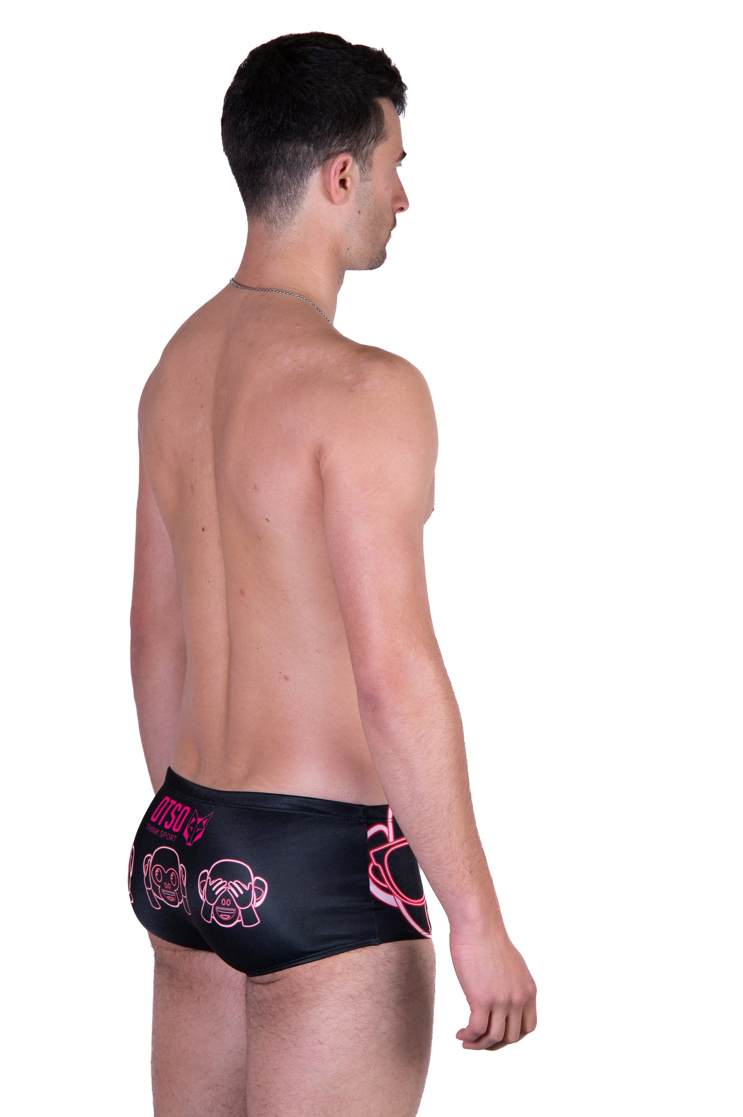 Costumi trunk uomo - Emoji Monkey Neon