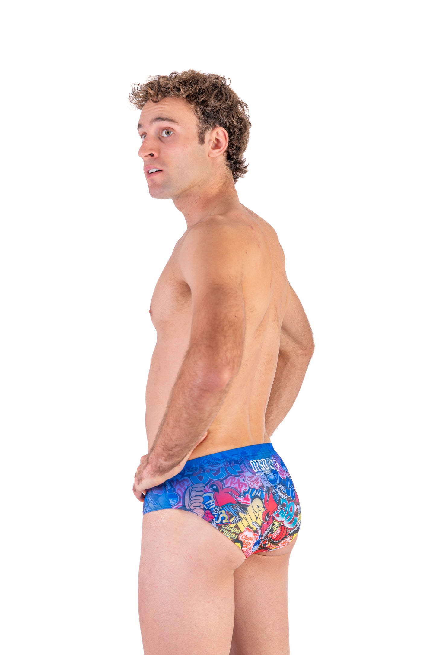 Maiô masculino slip - Chupa Chups Graffiti