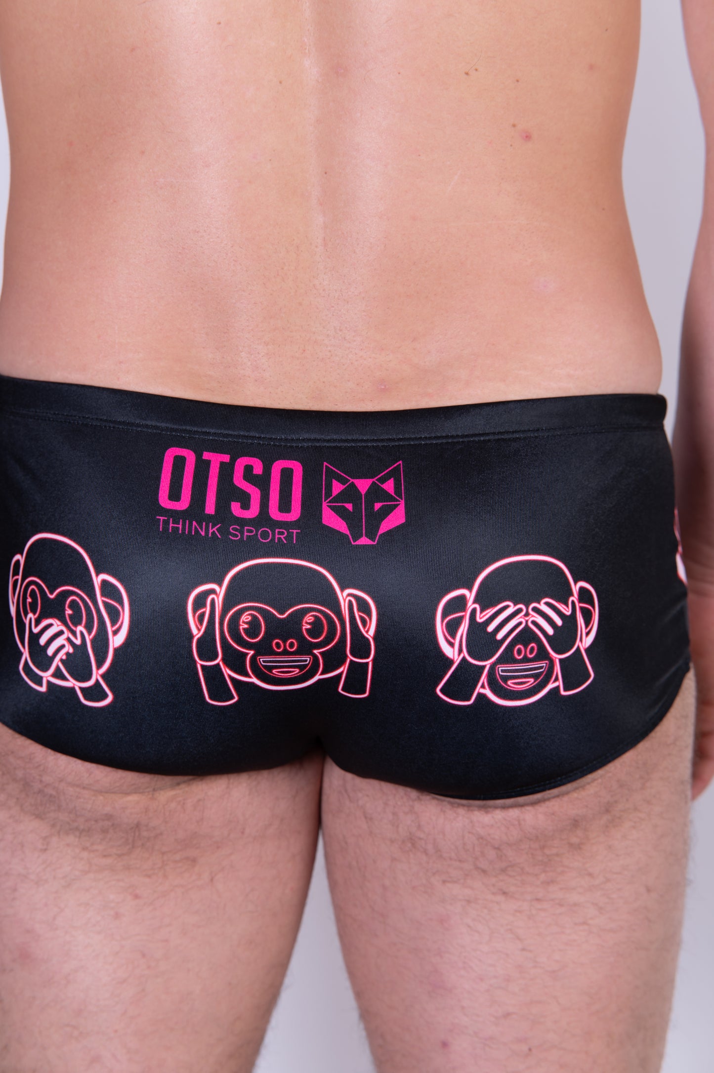 Costumi trunk uomo - Emoji Monkey Neon