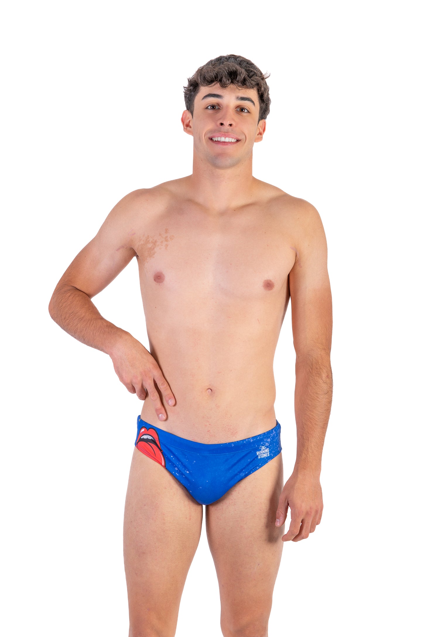 Costumi slip uomo - Running Stones Blue