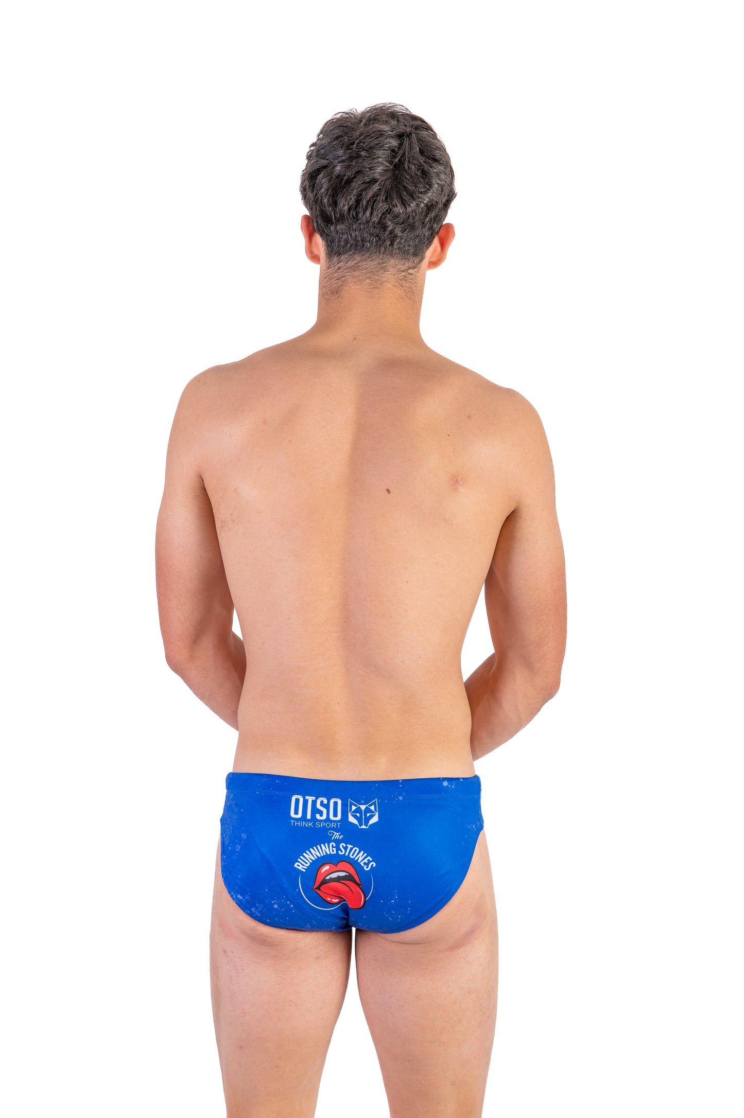 Costumi slip uomo - Running Stones Blue