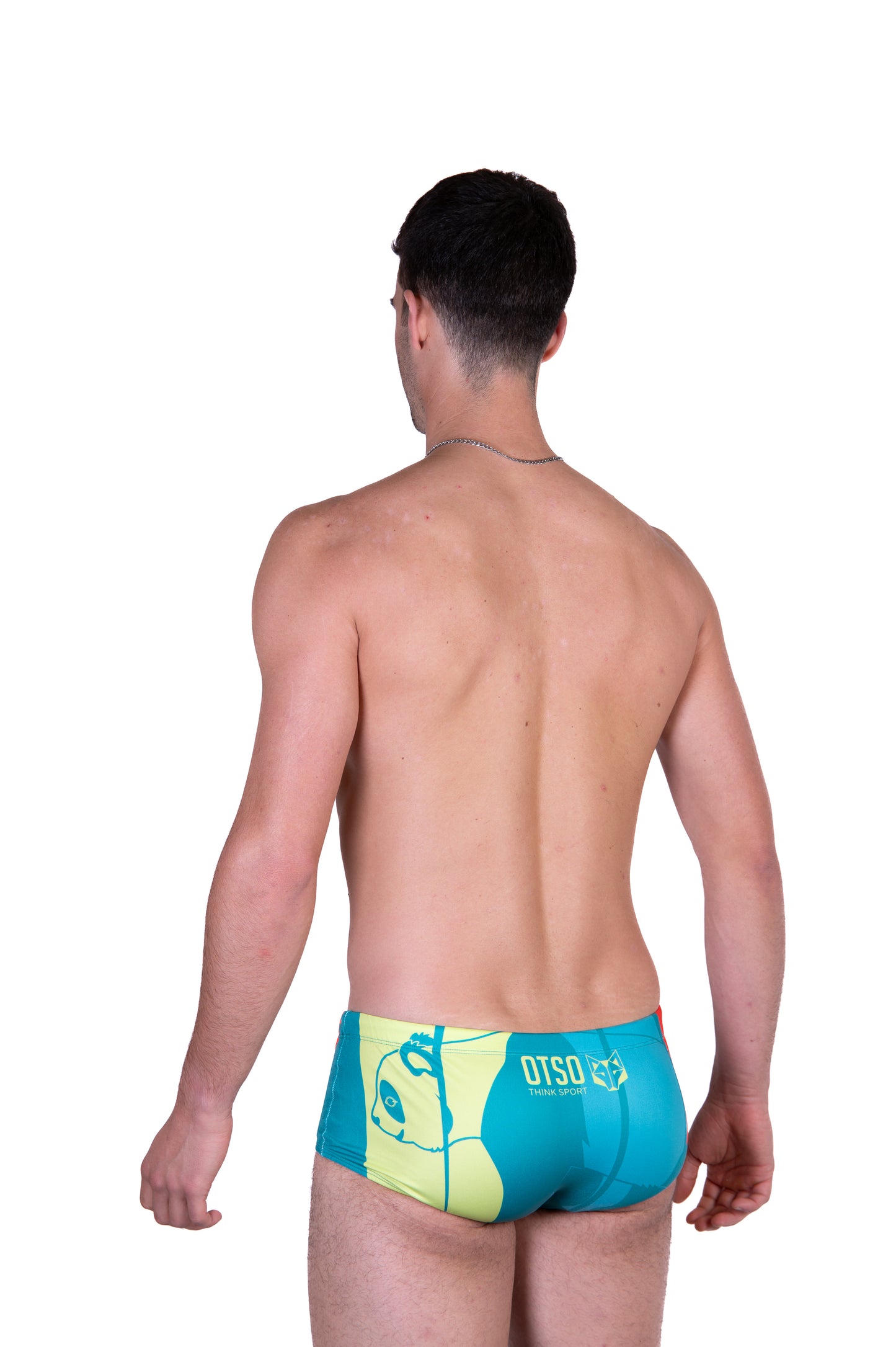 Men's trunk swimsuit - Emoji Panda