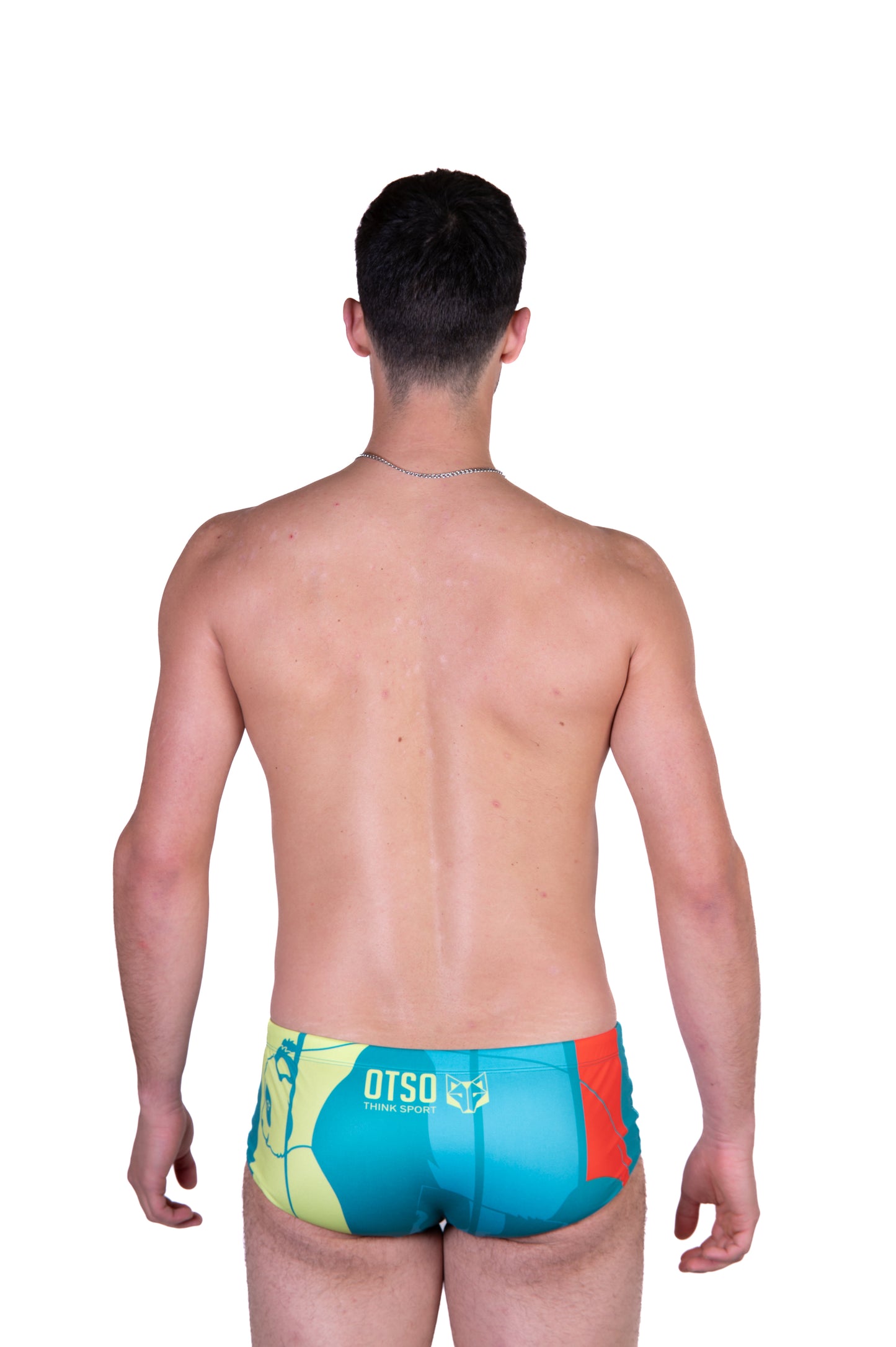 Men's trunk swimsuit - Emoji Panda