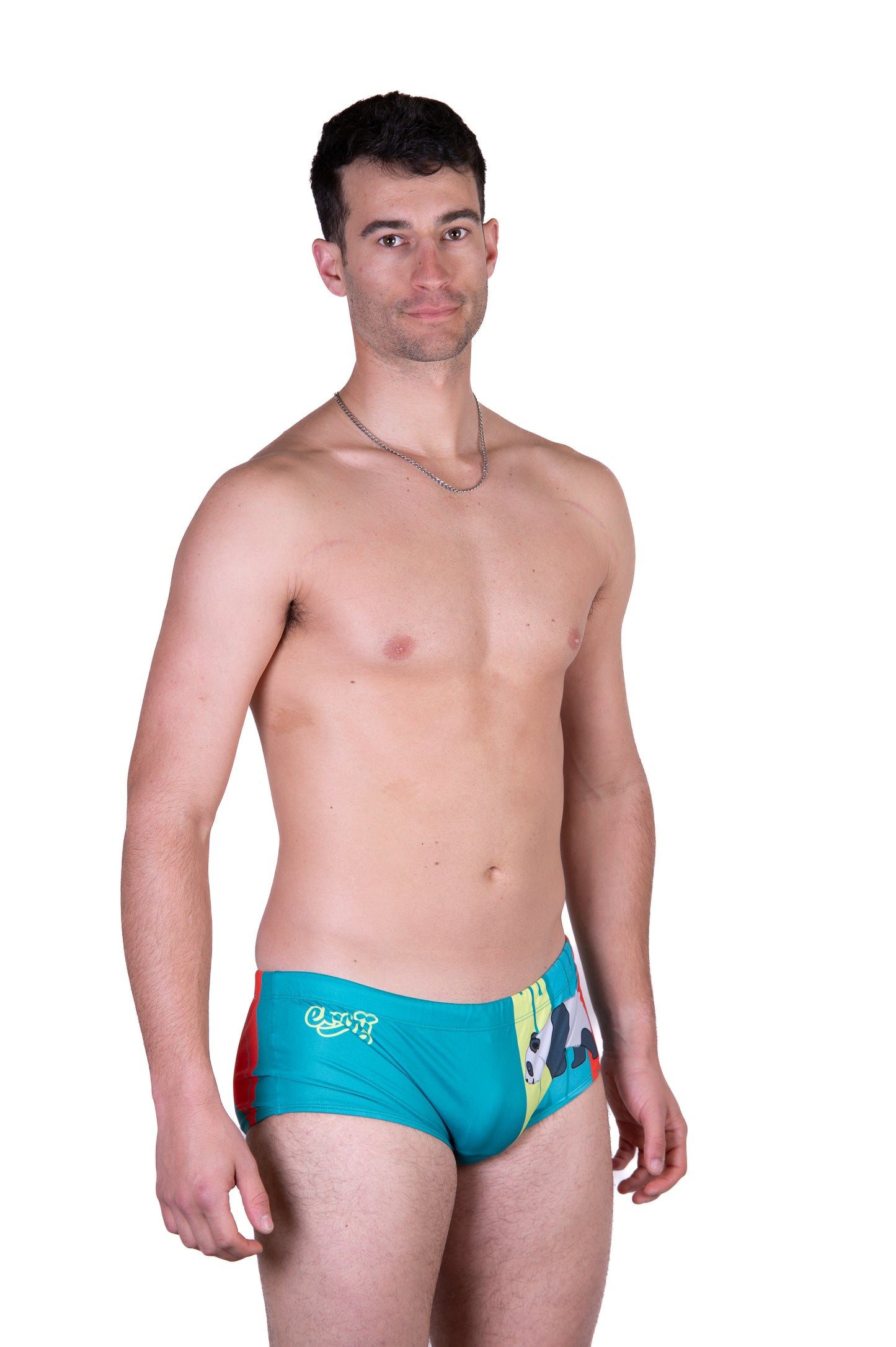 Men's trunk swimsuit - Emoji Panda