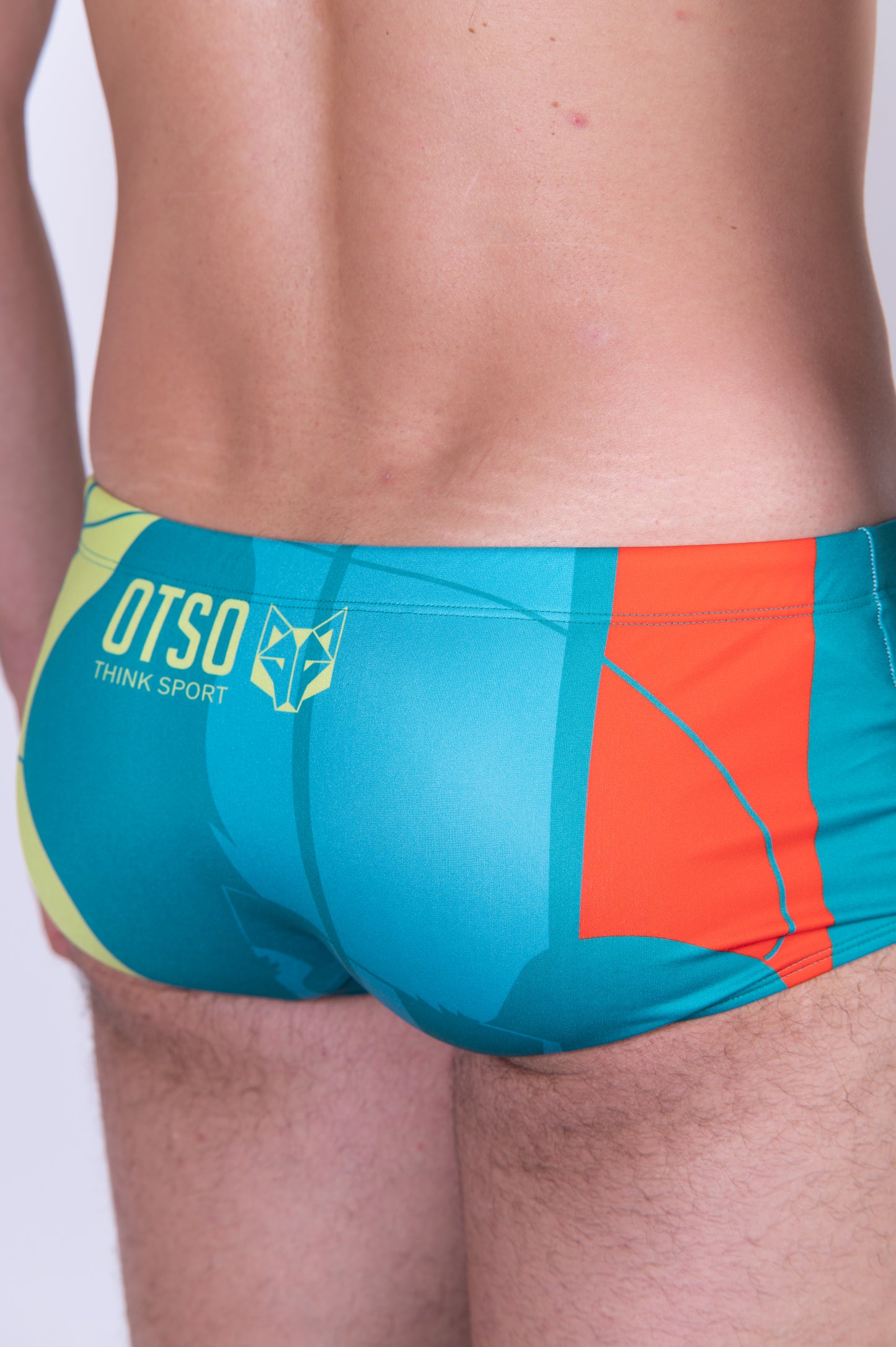 Men's trunk swimsuit - Emoji Panda