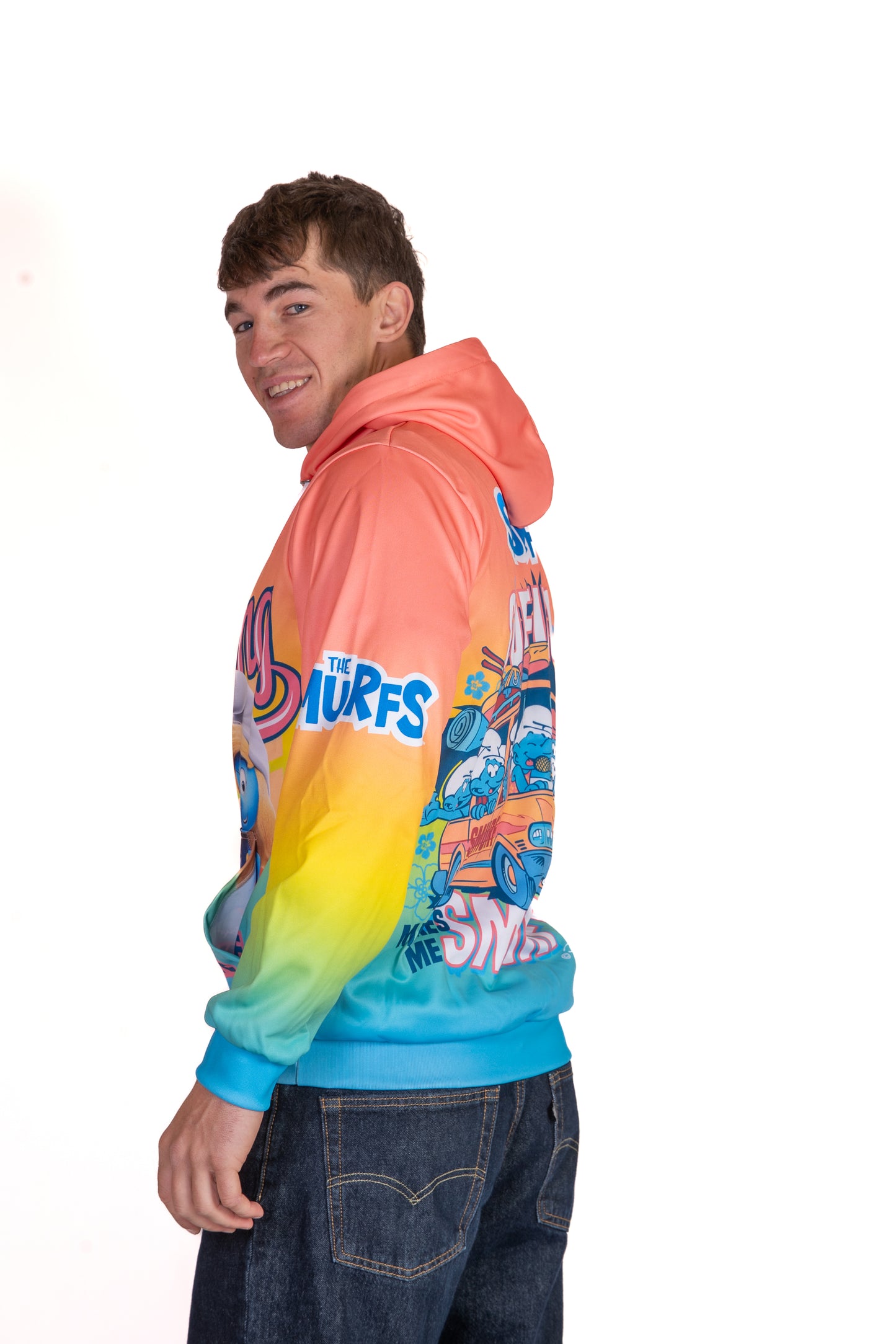 Hoodie - Smurfs Smurfing Women