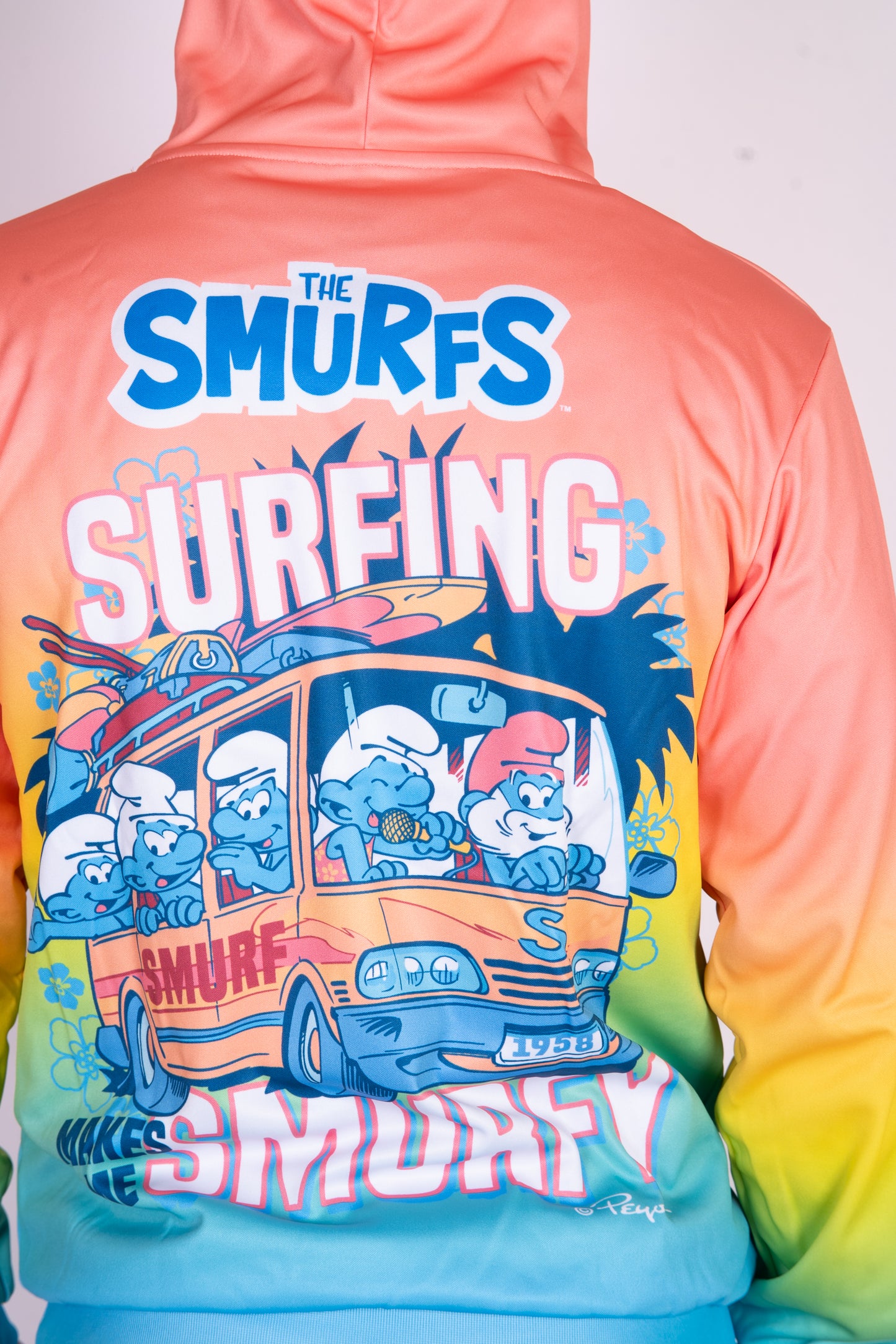 Hoodie - Smurfs Smurfing Women