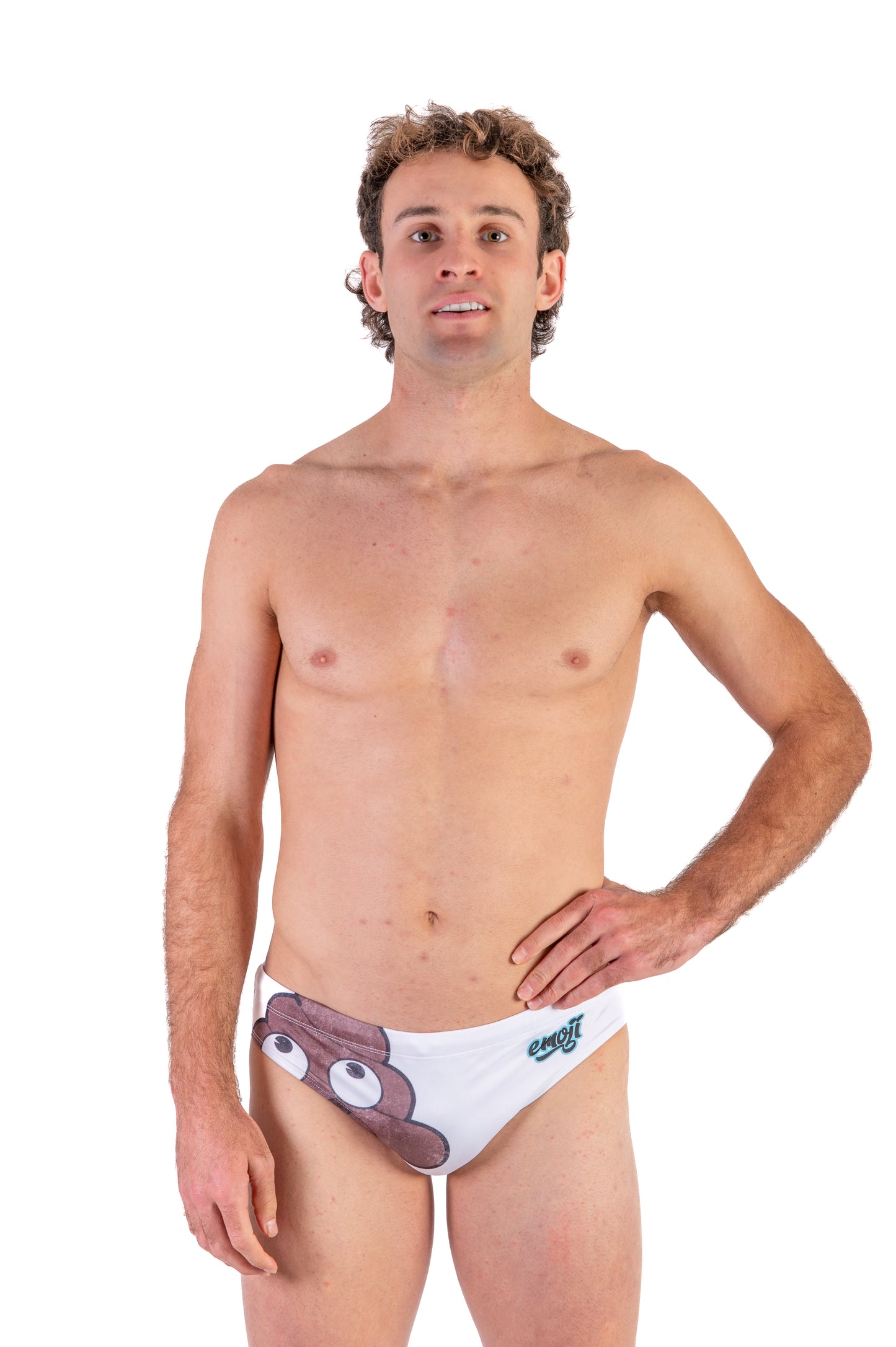 Cuecas de banho masculinas - Emoji Deja Poo