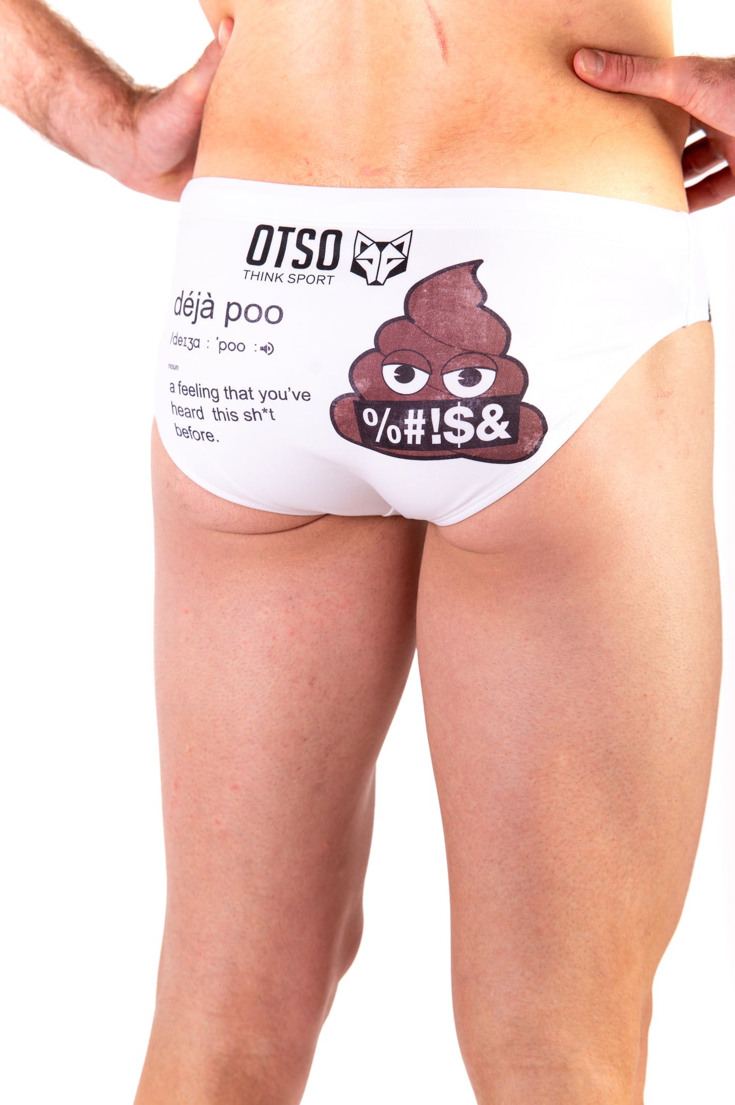Cuecas de banho masculinas - Emoji Deja Poo